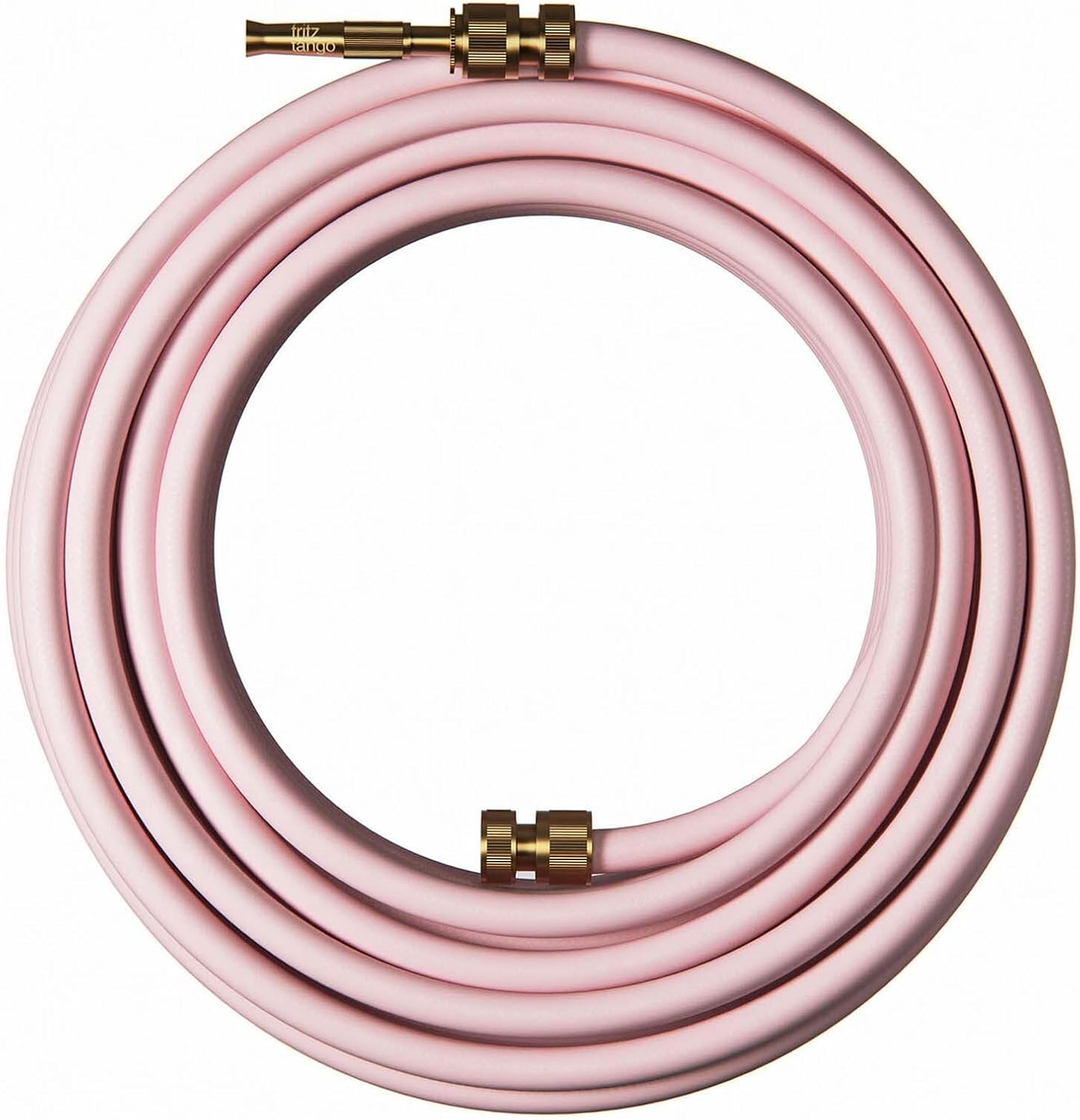 Flexy 20M Premium Flexible Garden Hose | Exclusive Colours, Lightweight, Uv-Resistant Hybrid Polymer, Kink-Free with Solid Brass Fittings & Multi-Pattern Spray Nozzle (White)