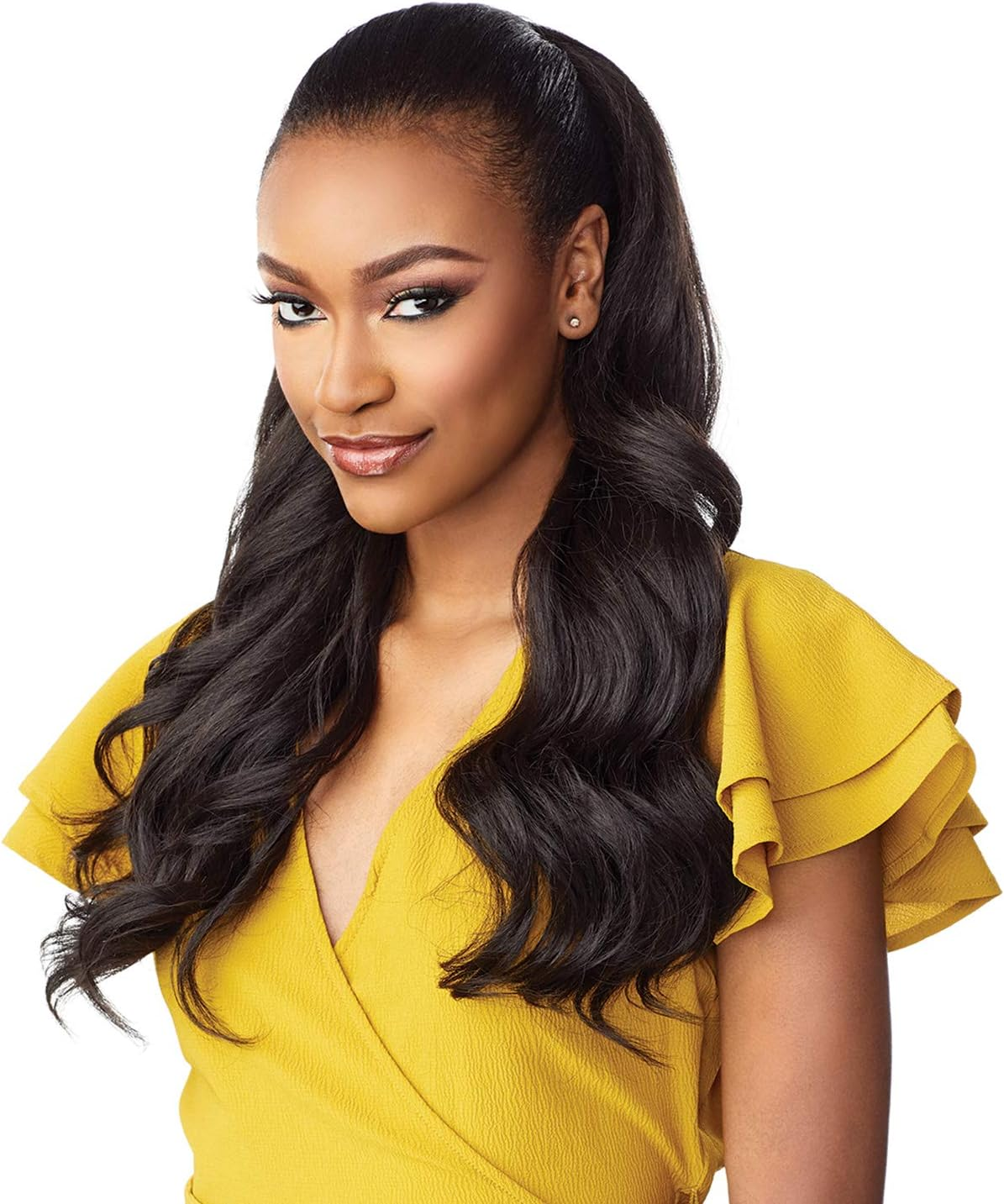 Sensationnel Instant Weave Synthetic Half Wig with Drawstring Cap - IWD 004 (1B off Black) image number 6