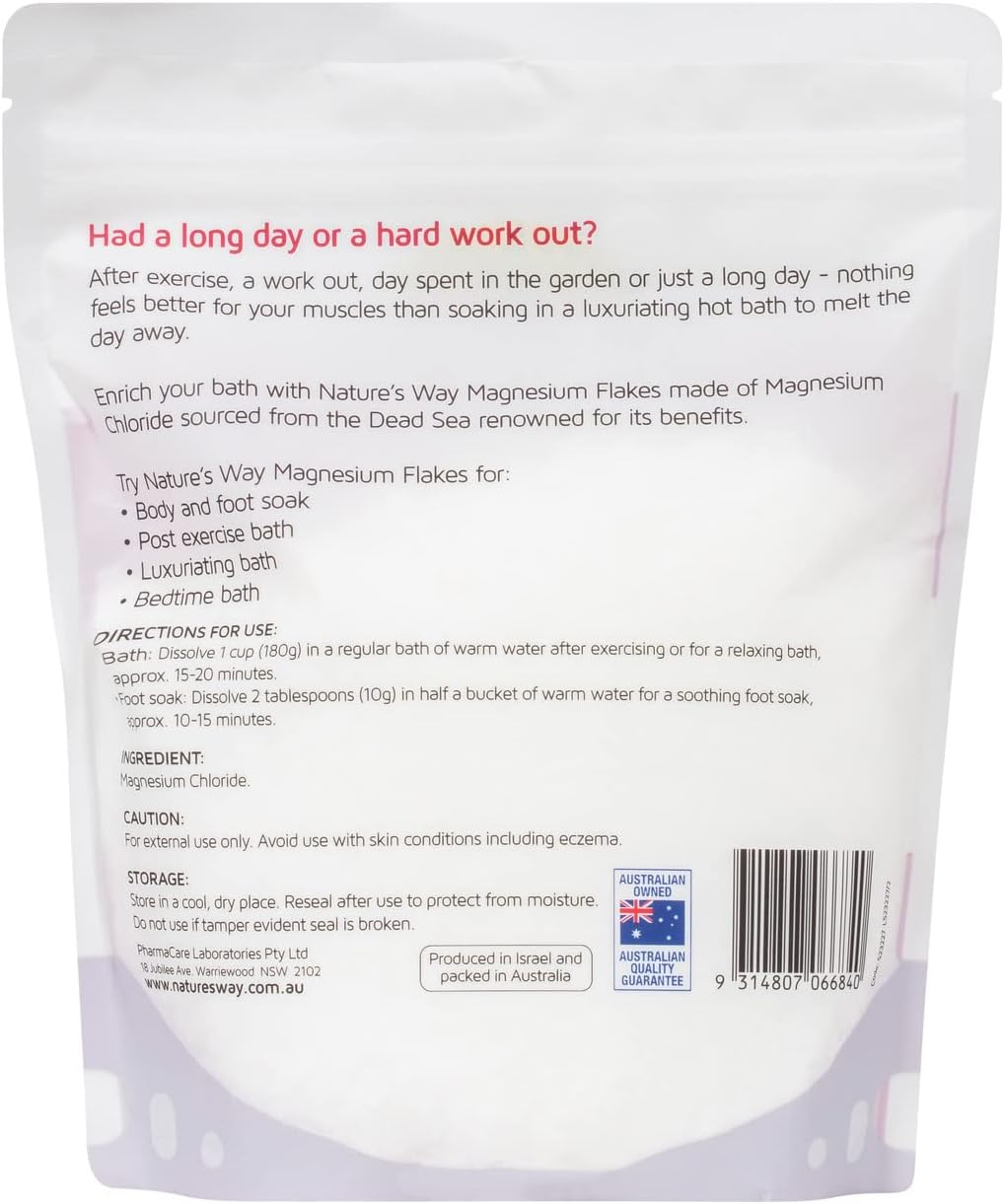 Nature'S Way Magnesium Flakes 750 G image number 1