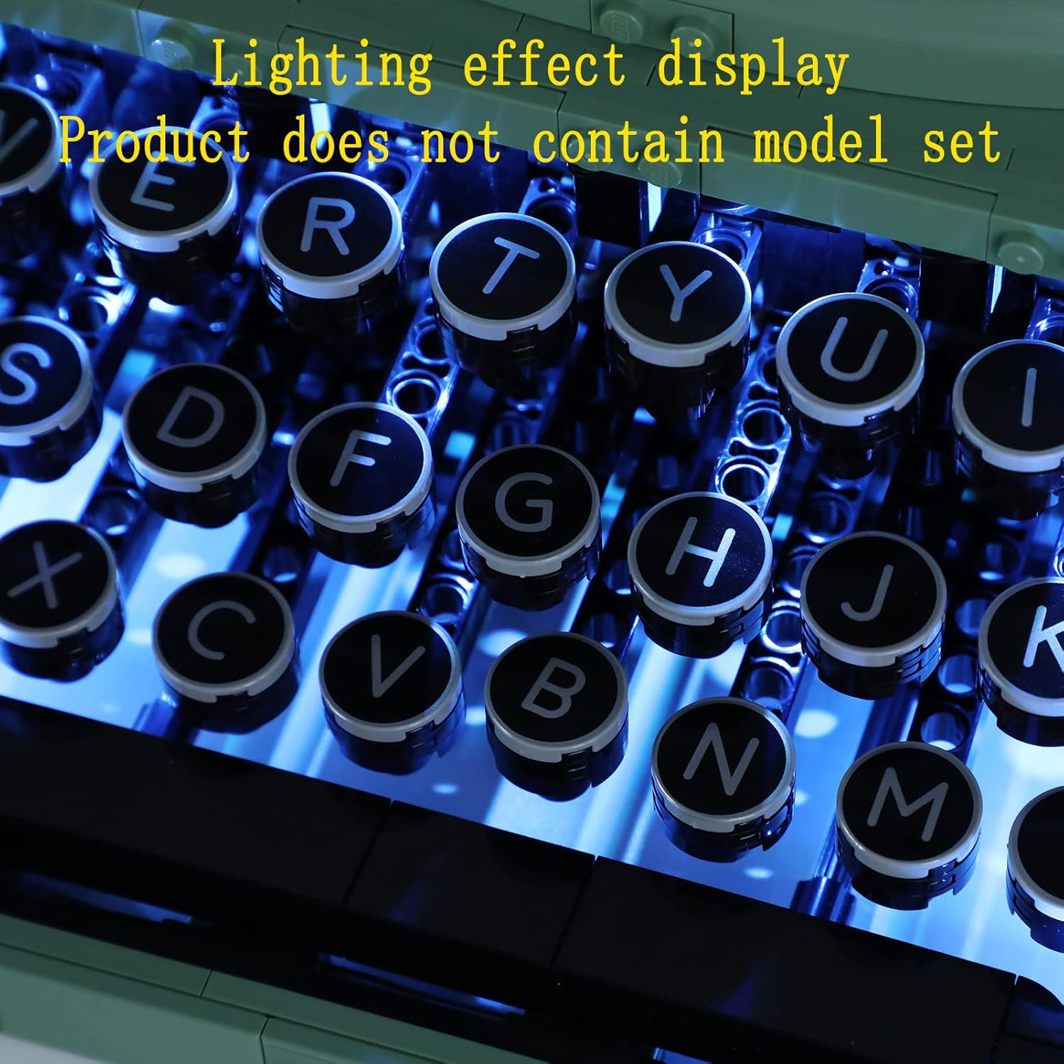 GEAMENT LED Light Kit Compatible with  Typewriter - Lighting Set for Ideas 21327 Building Model ( Set Not Included) image number 3