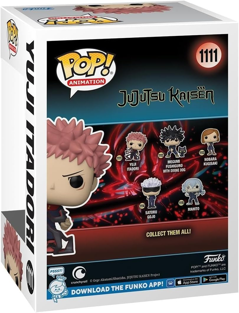 Funko POP! Anime: Jujutsu Kaisen S1 - Itadori (Black Flash) image number 2