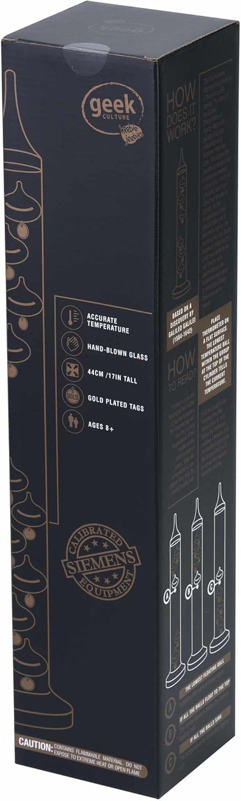 Galileo Thermometer 56Cm Heebie Jeebies image number 1