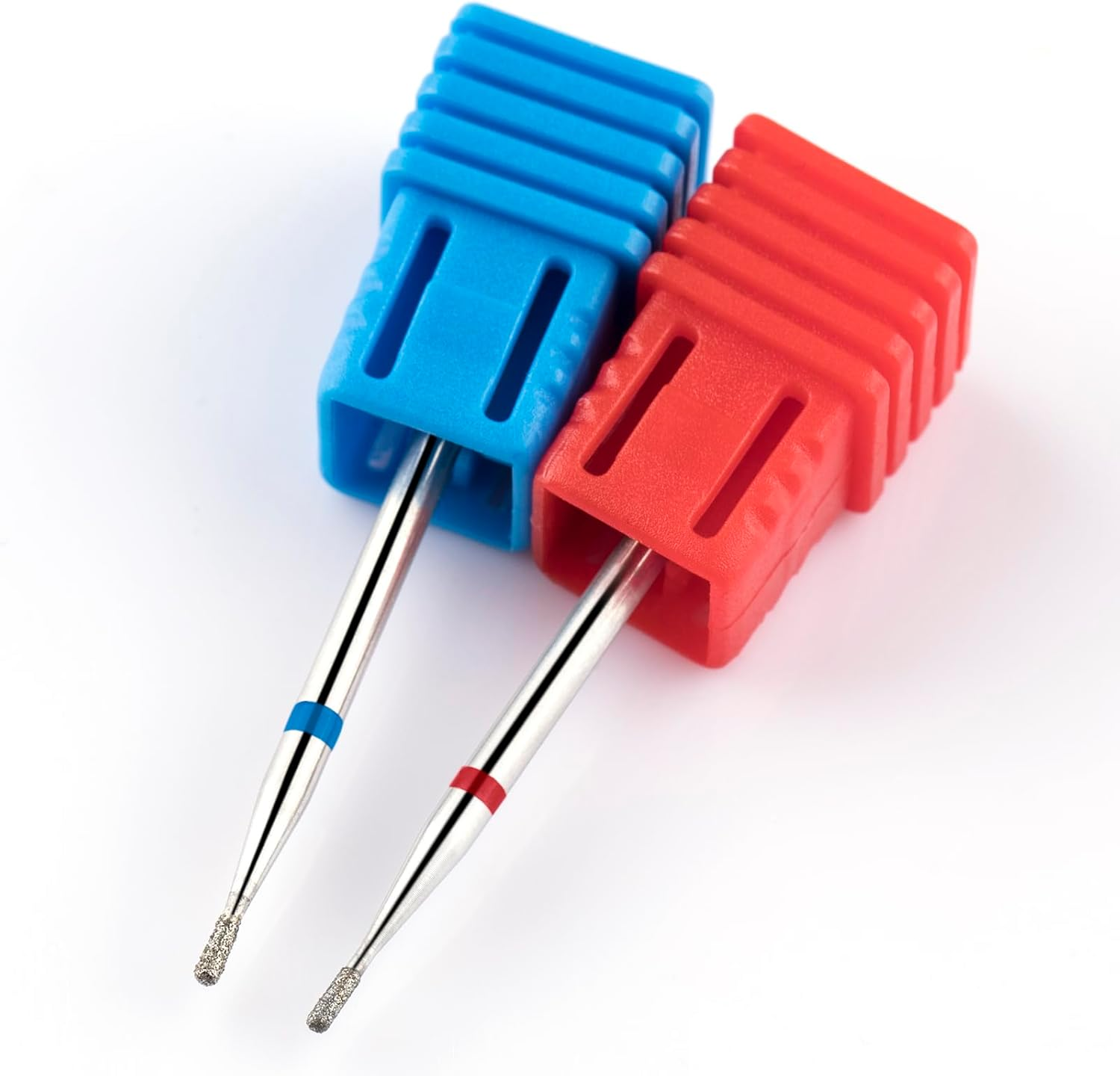 Acycoin2A 2Pcs round Tapered Cuticle Clean Nail Drill Bit (I) image number 4