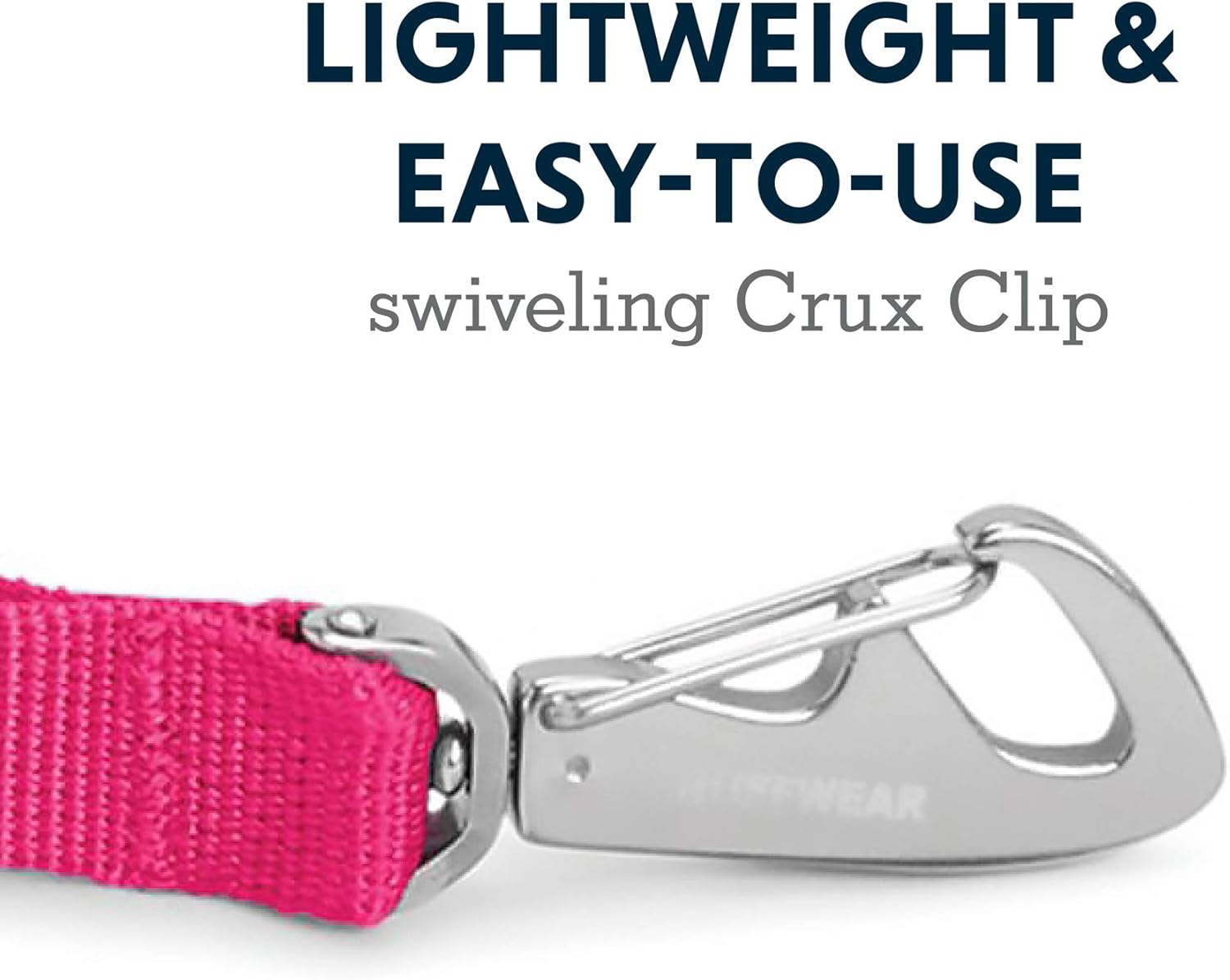 Ruffwear, Front Range Dog Leash, 5 Ft Lead with Padded Handle for Everyday Walking, Wildflower