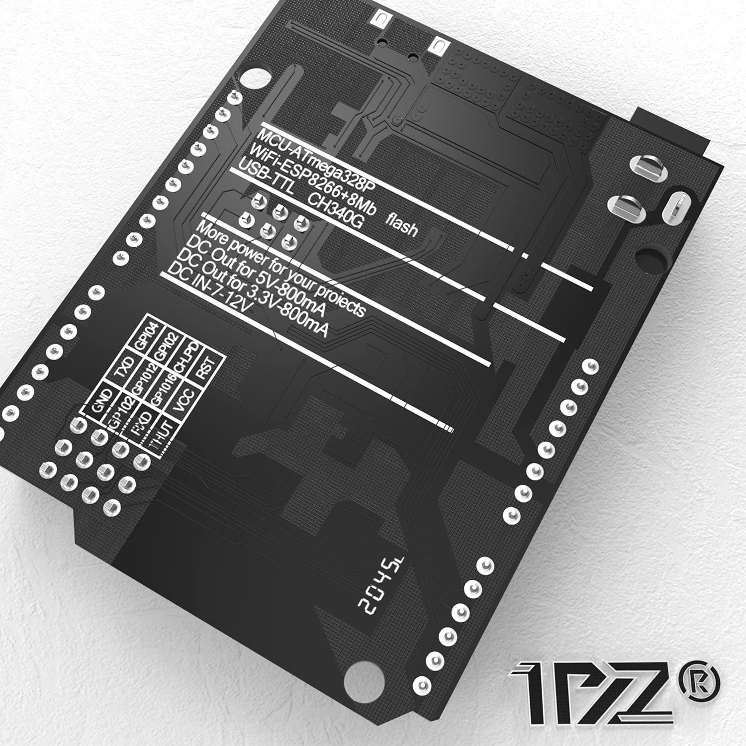 1PZ UNO-R32 UNO R3 Wifi Atmega328P + Wifi + ESP8266 Nodemcu 32MB Memory USB-TTL CH340G Compatible for Arduino image number 3