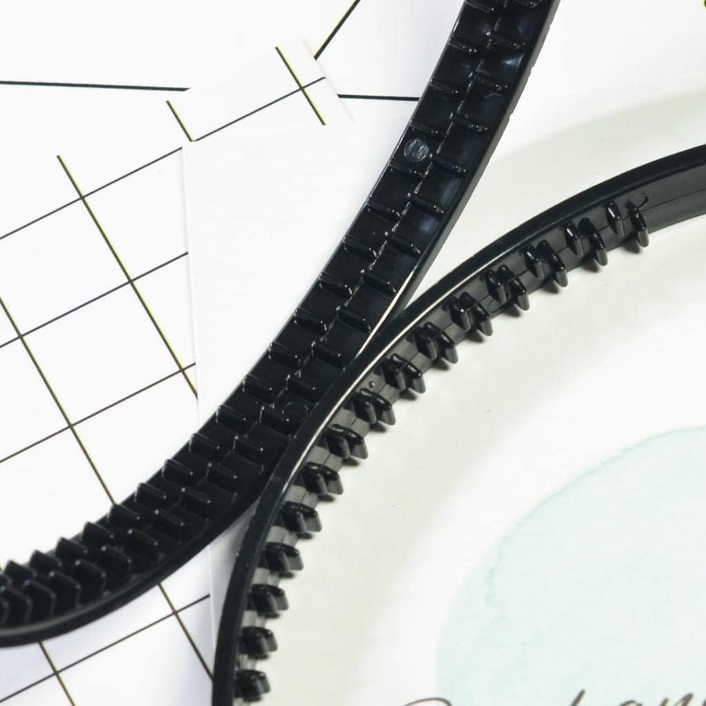 Eigell 10Pc Dual Row Hair Band for Girls Womens image number 6