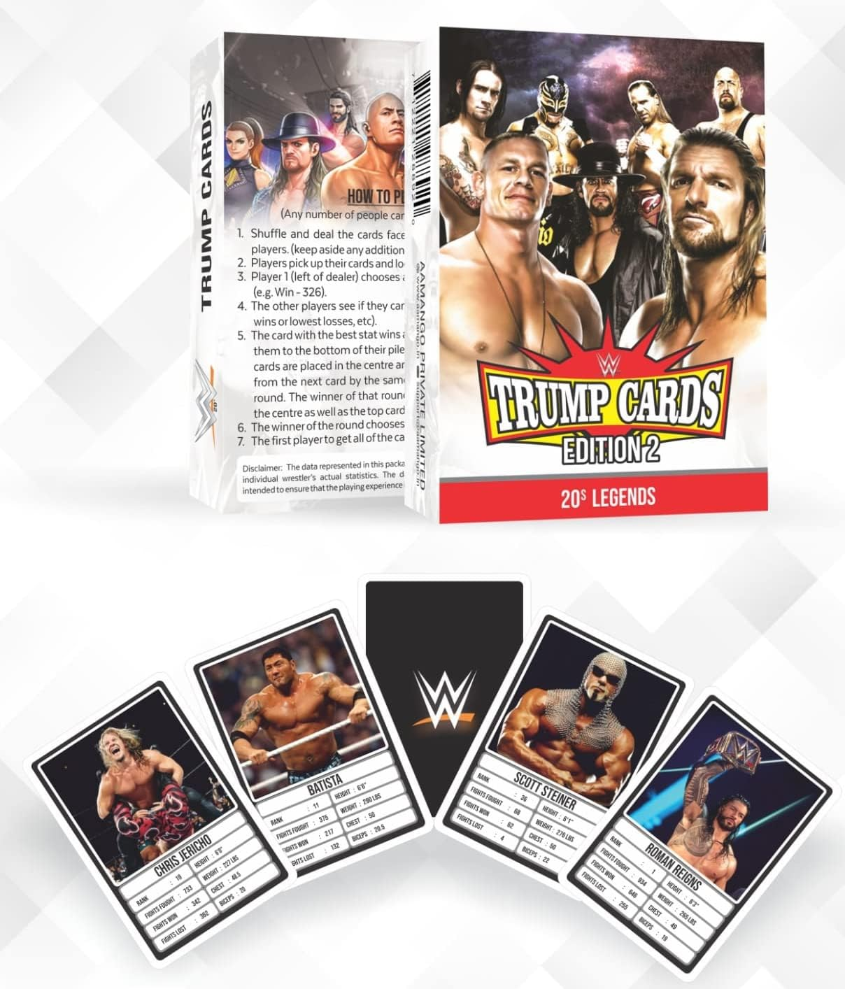 Trump Cards (WWE Trump Card (Combo Pack - 90'S & 20'S Legend)) image number 3