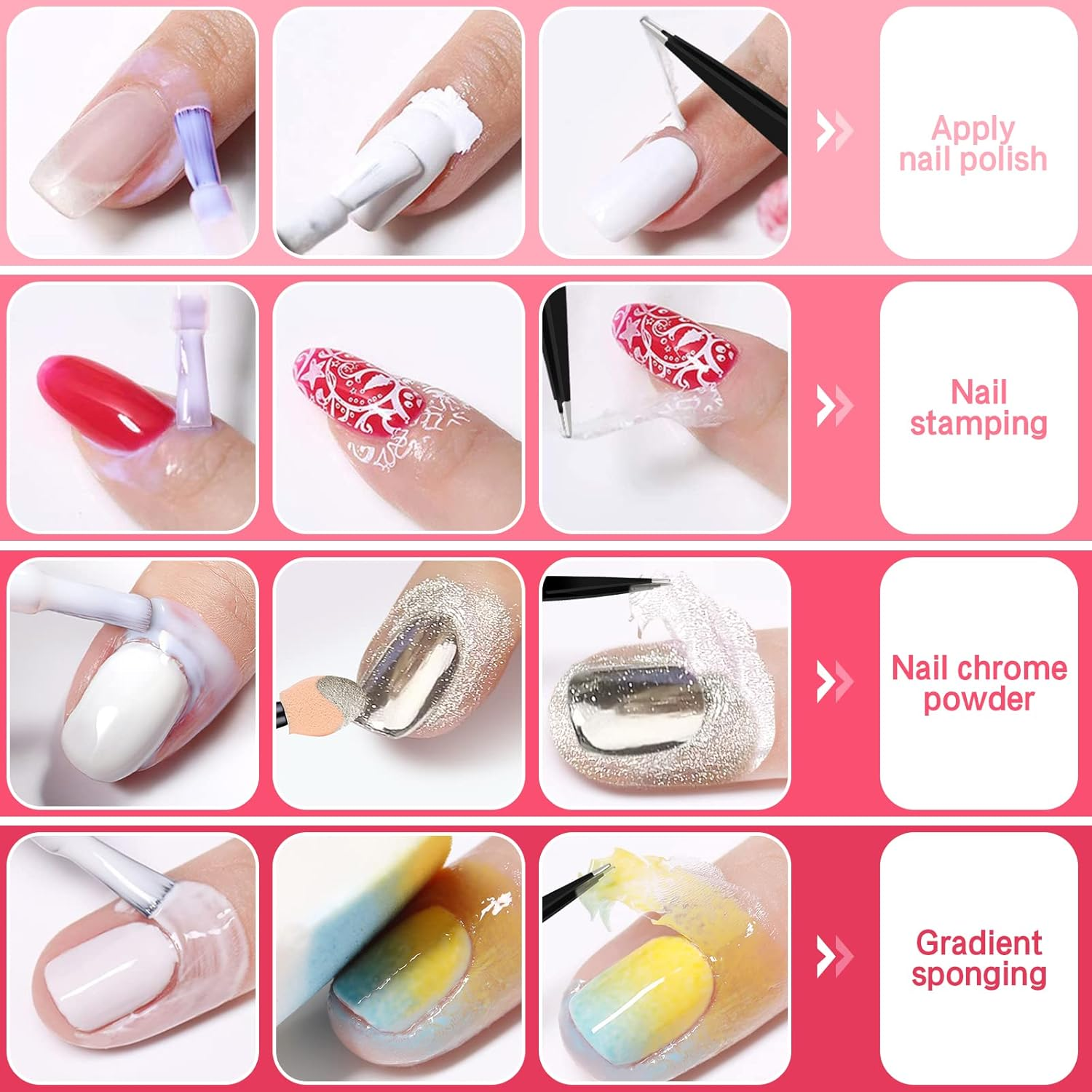 DRMODE Liquid Latex for Nails 30ML Fast Drying Cuticle Guard Latex Tape Peel off for Nails Painting, Stamping Skin Protectors Barrier for Nail Art with Bonus Tweezers for Various Nail Art image number 3