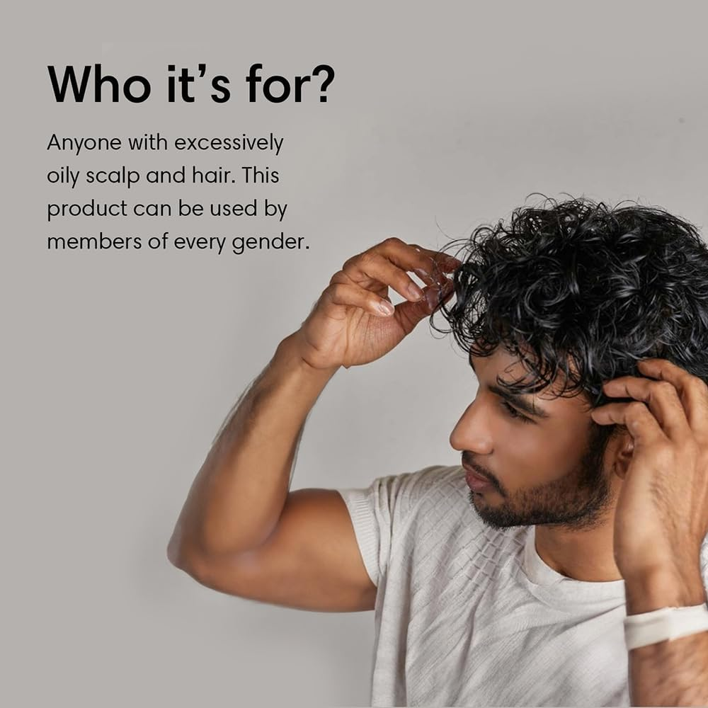 THE EARTH COLLECTIVE Oil Control Mud Pack, Contains Kaolin Clay, Moringa, Oat, Hydrates Hair, Removes Excess Oil from the Scalp, 200 Ml