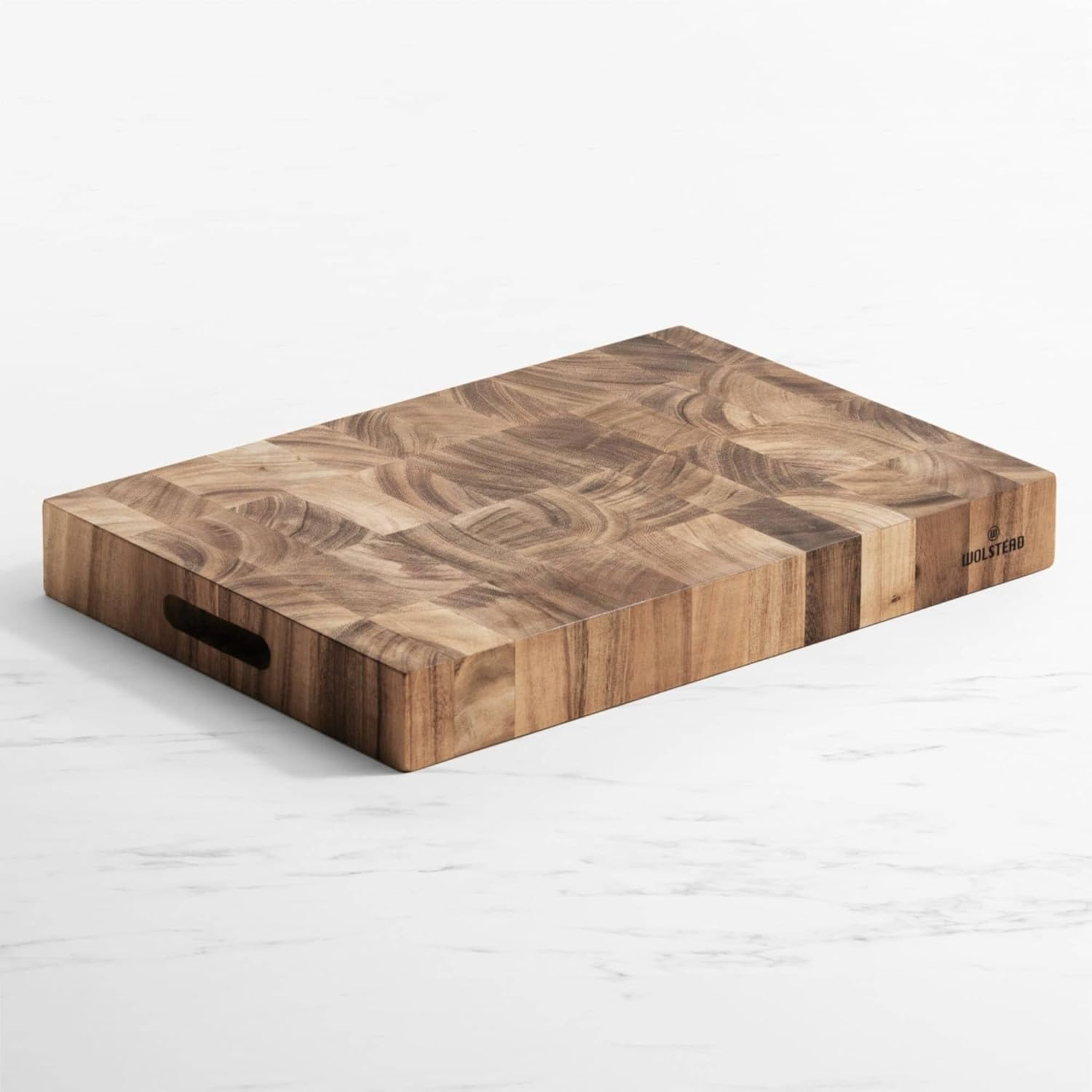 Wolstead Bonn End Grain Chopping Board 50X35Cm &ndash; Extra-Large Wooden Cutting Board image number 1