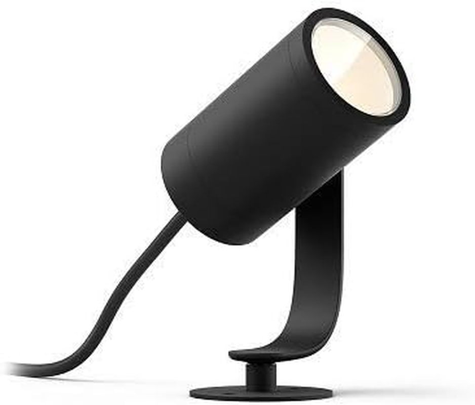 Philips Hue Lily White and Colour Ambiance Led 3X Spotlight Base Unit: Smart Outdoor Lighting for Garden, Compatible with Alexa, Google Assistant and Apple Homekit image number 4