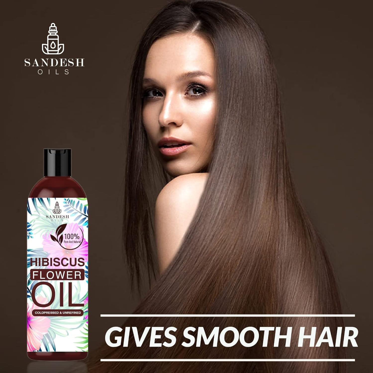 Sandesh Oils Hibiscus Oil Pure & Natural Virgin Unrefined for Hair & Skin (Gudhal Ka Tail) (250Ml) (STANDARD 250ML, HIBISCUS OIL) image number 1