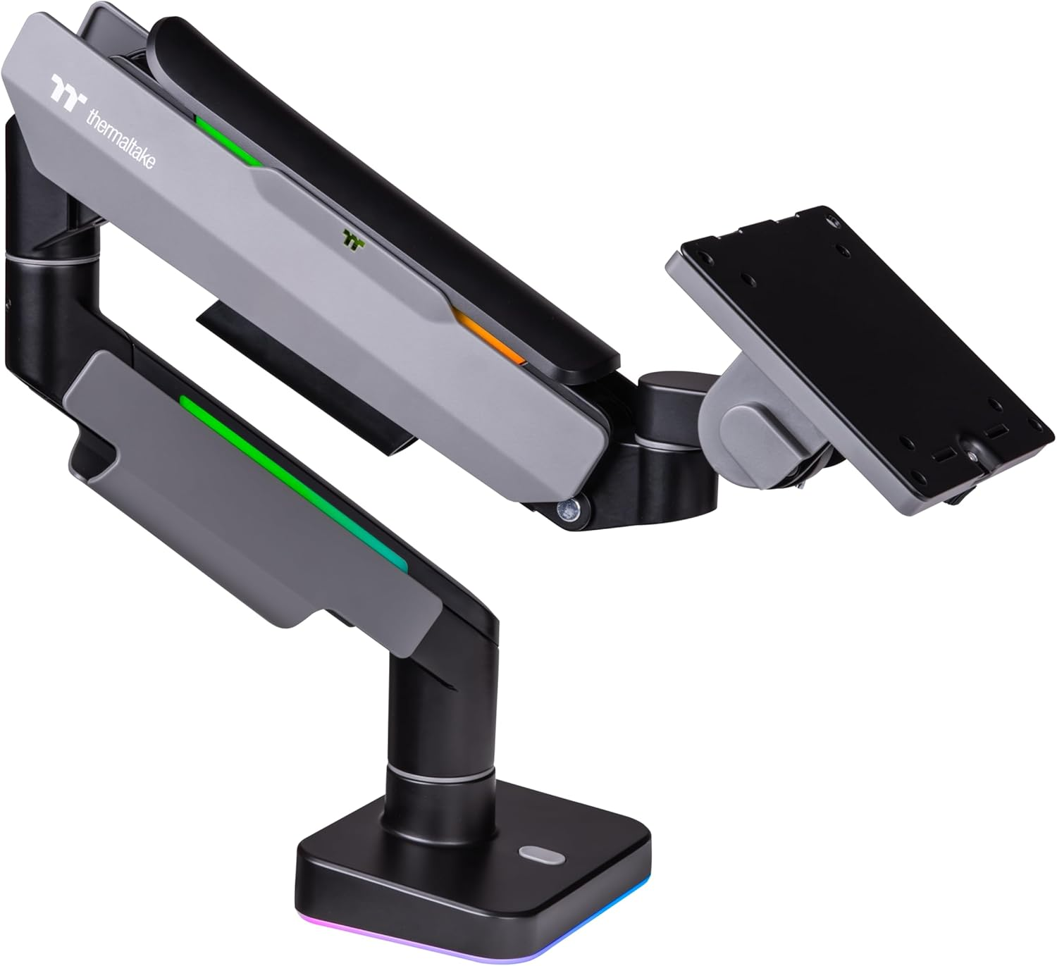 Thermaltake Gaming Gas Spring Single RGB Monitor Arm (Fits 17"- 49"), GEA-MSR-SMSBLK-01 image number 4