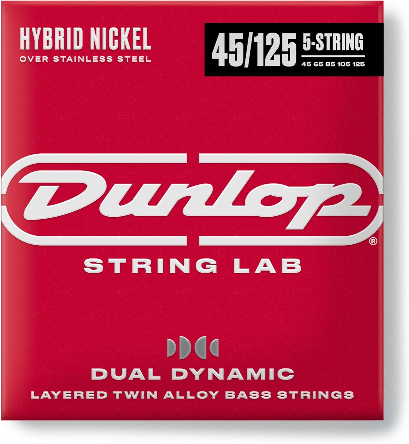 Dual Dynamic Hybrid Nickel Bass Strings 45-125 | 5-String