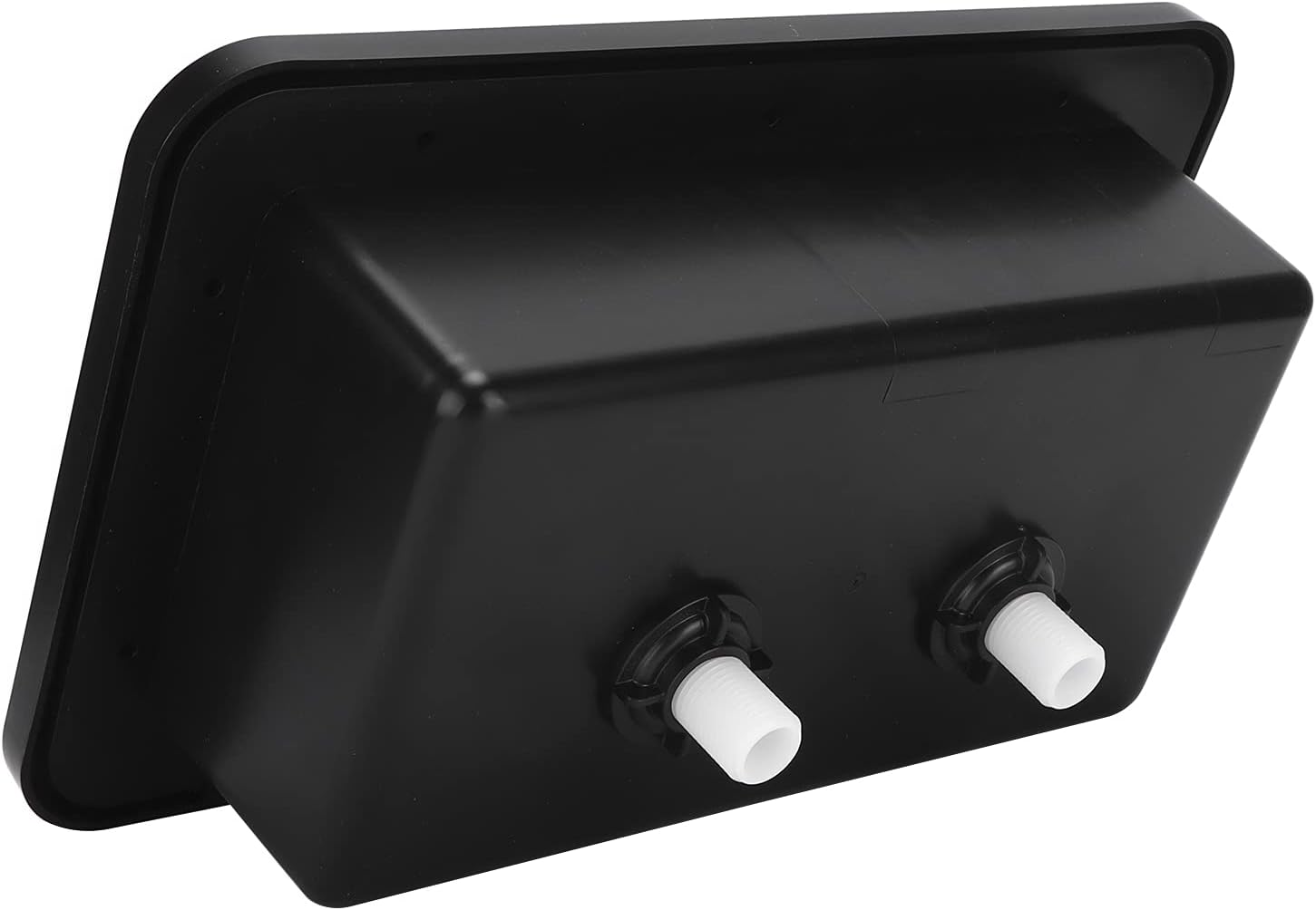 RV Exterior Shower Box Kit, RV Camper Exterior Shower Box Set, Hot Cold Water Adjustable with Hose Lock Keys for Motorhome Caravan Out Side Shower Replacement image number 2