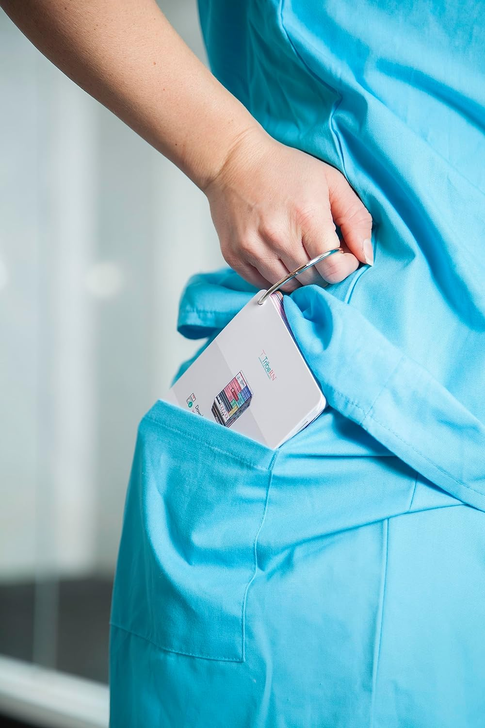 Tribe RN 2019 Pocketguru Set by - 85 Scrub Pocket Sized Nurse Reference Cards - (Bonus Nursing Cheat Sheets) Perfect Nurse or Nursing Student Gifts - Studying and Clinical Rounds image number 3