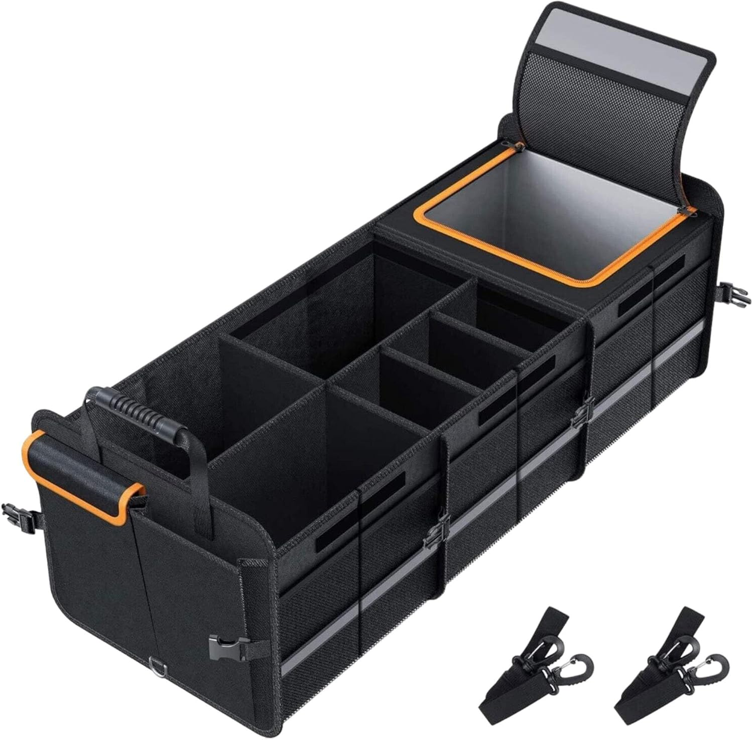 Car Boot Organiser with Cooler - Collapsible Storage Box for Trunk image number 4