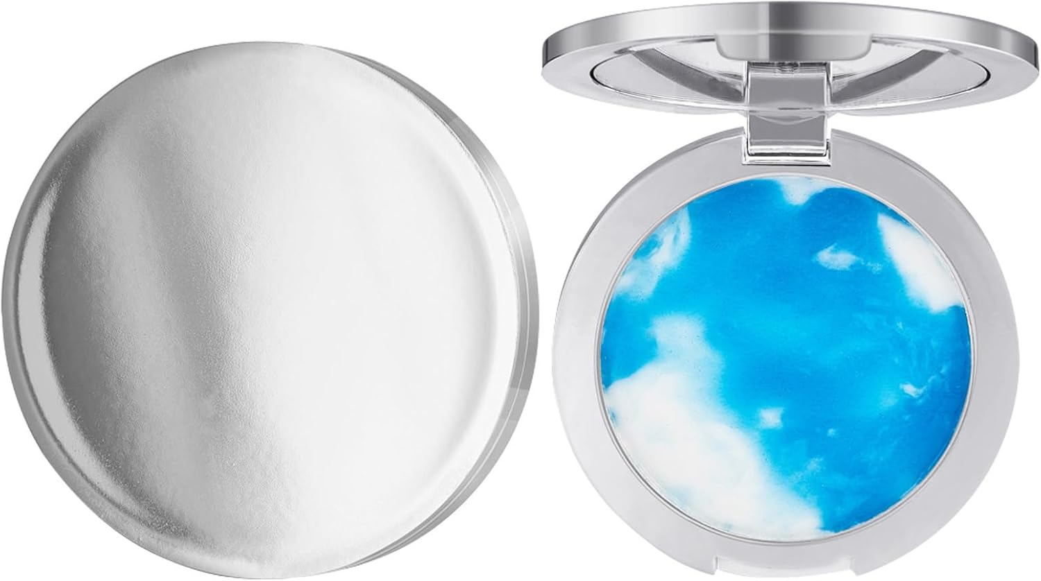 Oil Control Powder for Oily Skin | Full Coverage Matte Finishing Powder,Lightweight Face Powder Compact, Waterproof Setting Powder, Delicate and Skin-Friendly Powder Makeup for Lightweight Finishing E image number 5