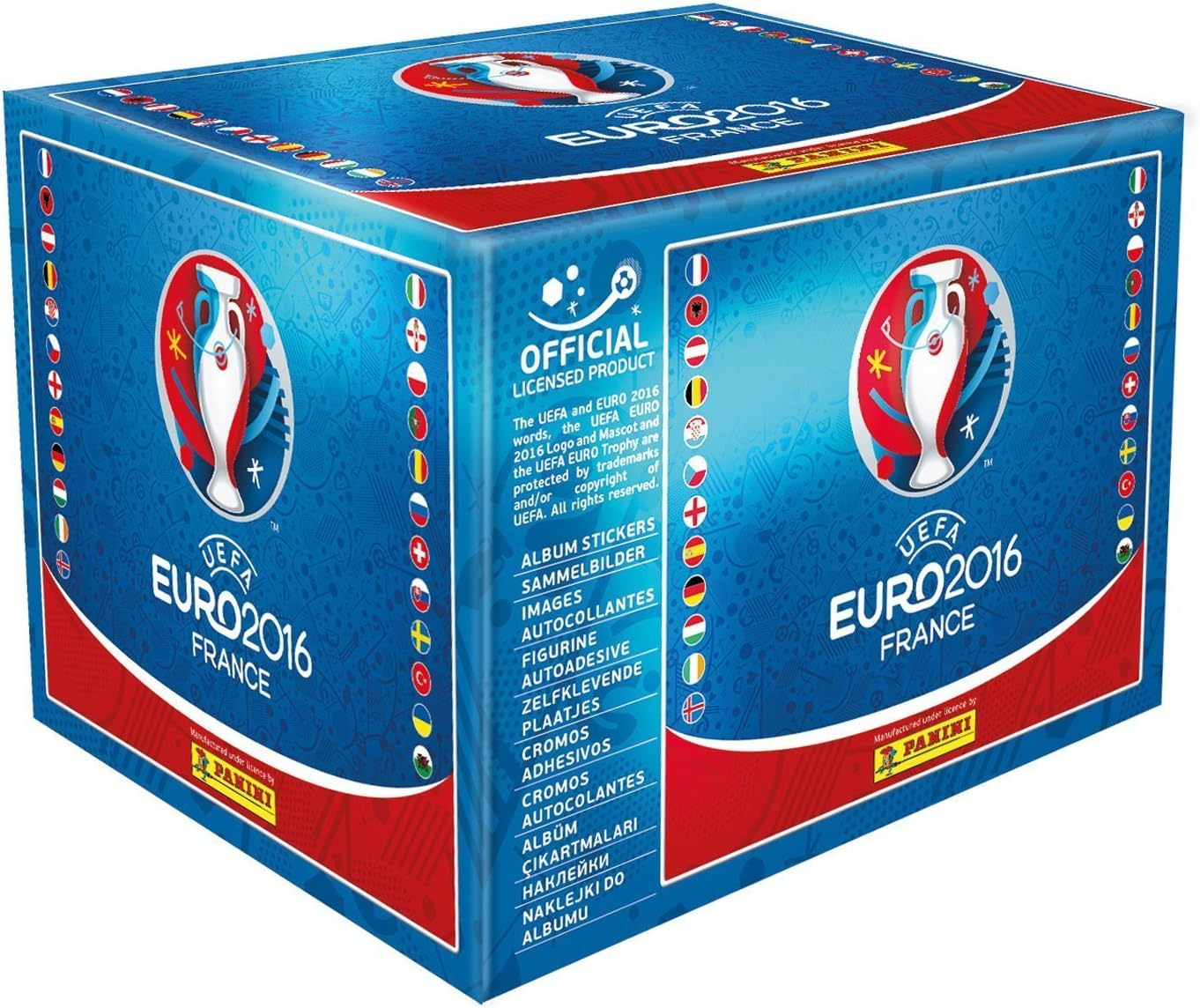 Panini Euro Cup France 2016 Sticker Box - 50 Packs