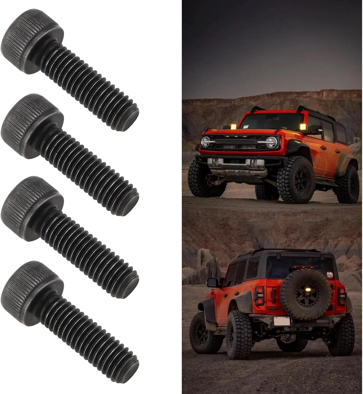 SG Store 20Pcs Motorcycle Hex Socket Cap Screws M5 X 16Mm 40Cr (Alloy Steel) Bicycle Screws for 47Cc 49Cc Air Cooled Mini Moto Black image number 4