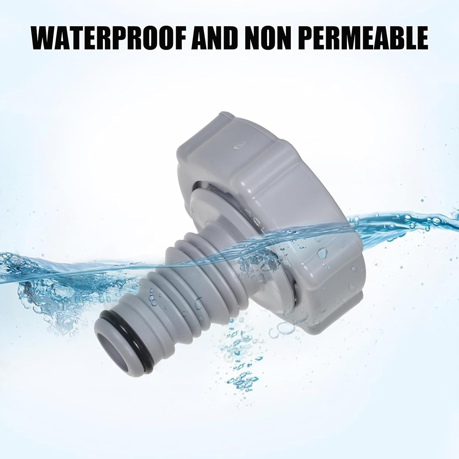P6H1419 Drain Valve, Drainage Adapter for Drain, Swimming Pool Hose Adapter Hose Replacement Plug, Pipe Valve Connection for Swimming Pool Maintenance image number 4
