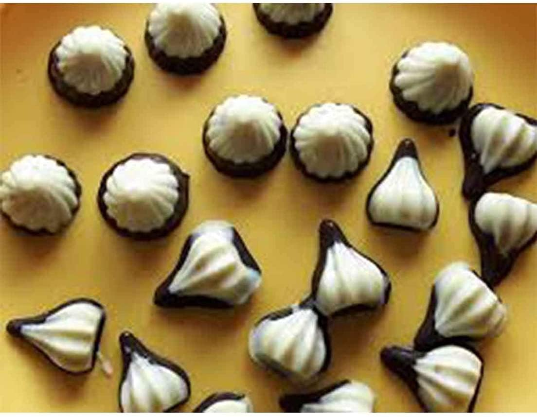 Plastic Modak Patti 5 Cavity Medium Size Mold Set of 1 15 Cms in Size Baking Tools for Muffin and Choclates image number 5