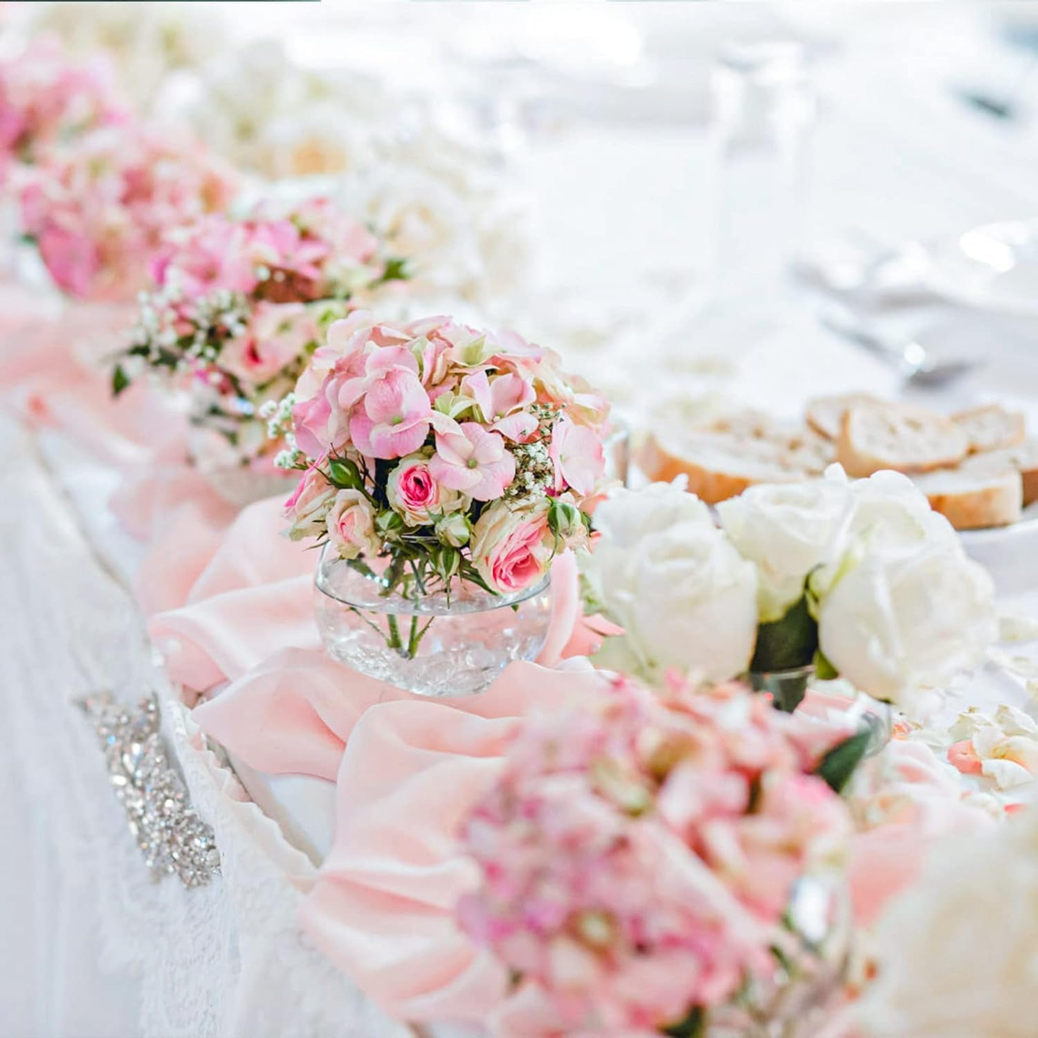 Top G 75000 Clear Water Gel Beads+ 5000Pcs Colorful Mix Beads, Water Gel Beads for Vase Filler, Christmas Decoration, Wedding Centerpiece, Floating Candles, Planting, Floral Decoration - Colorful-80000 image number 2