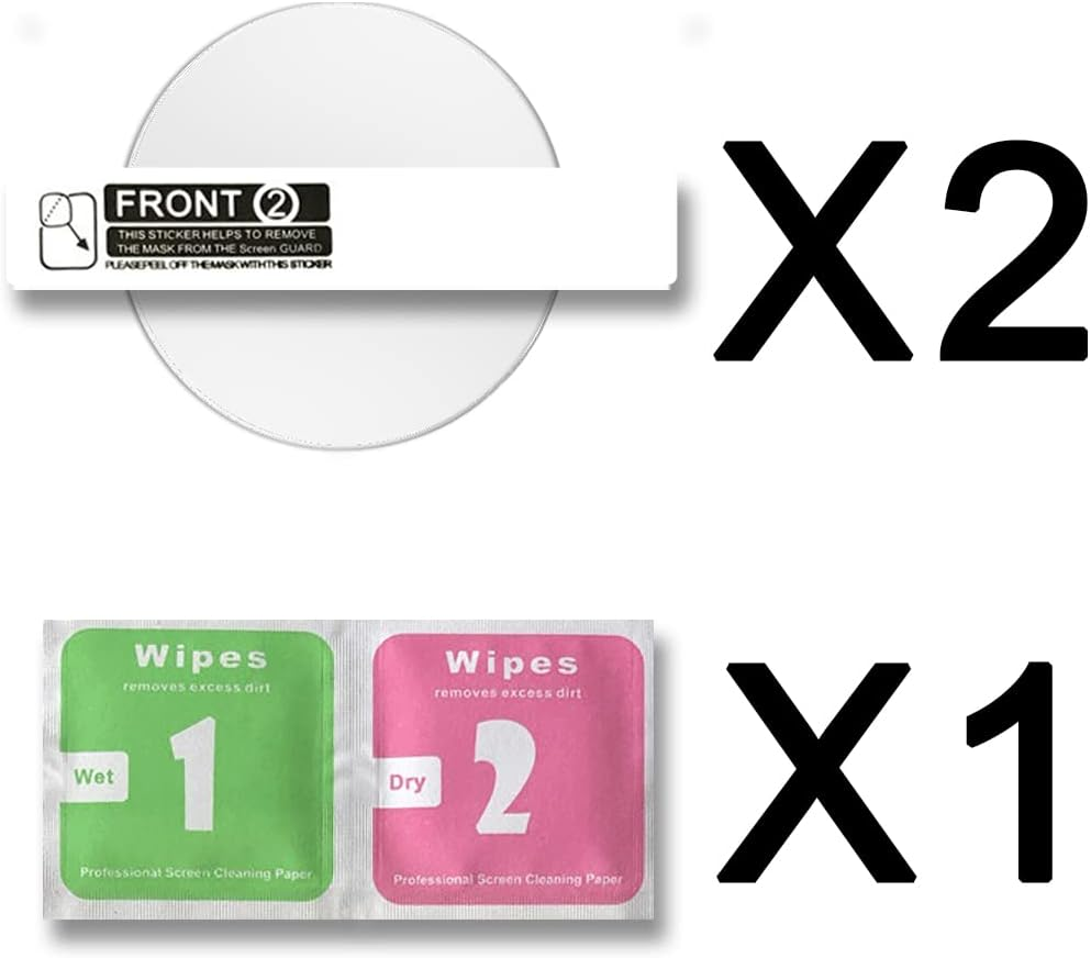 Ocdin Screen Protector for Omega X Swatch Speedmaster Moonswatch, Hydrogel TPU Soft Film for Acrylic Crystal (2) image number 1