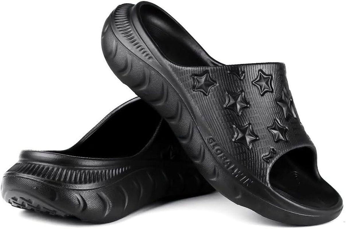 GLOBALWIN Ava Women&rsquo;S Recovery Slides Comfortable Indoor Outdoor Cloud Slippers Reduce Stress on Feet image number 6