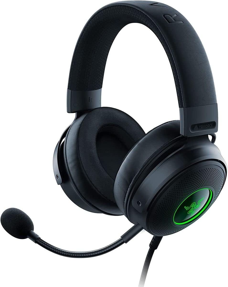 Razer Kraken V3 Wired USB Gaming Headset, Black, One Size image number 4