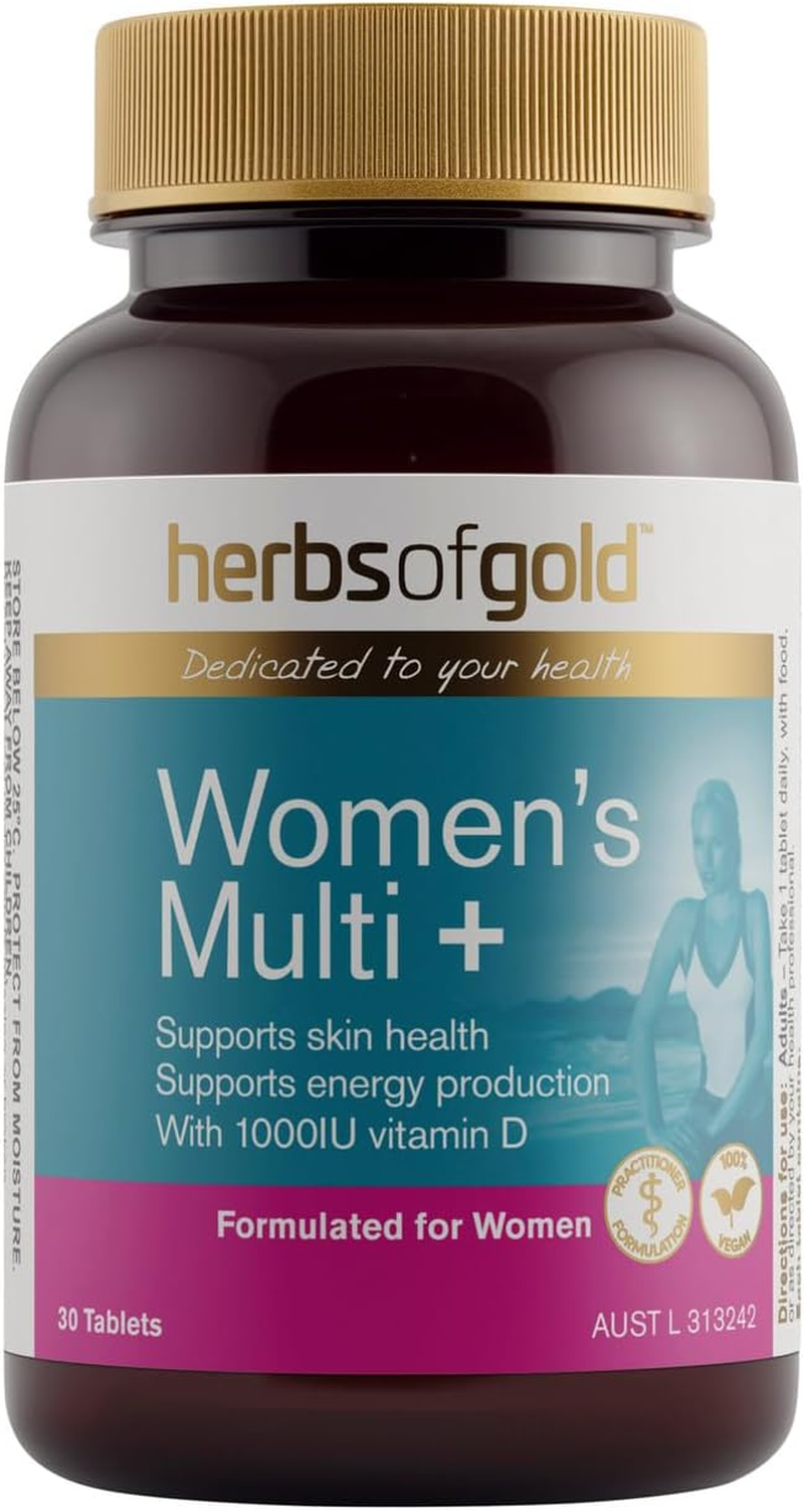 Herbs of Gold Women'S Multi plus Grapeseed 12000, 30 Count image number 2