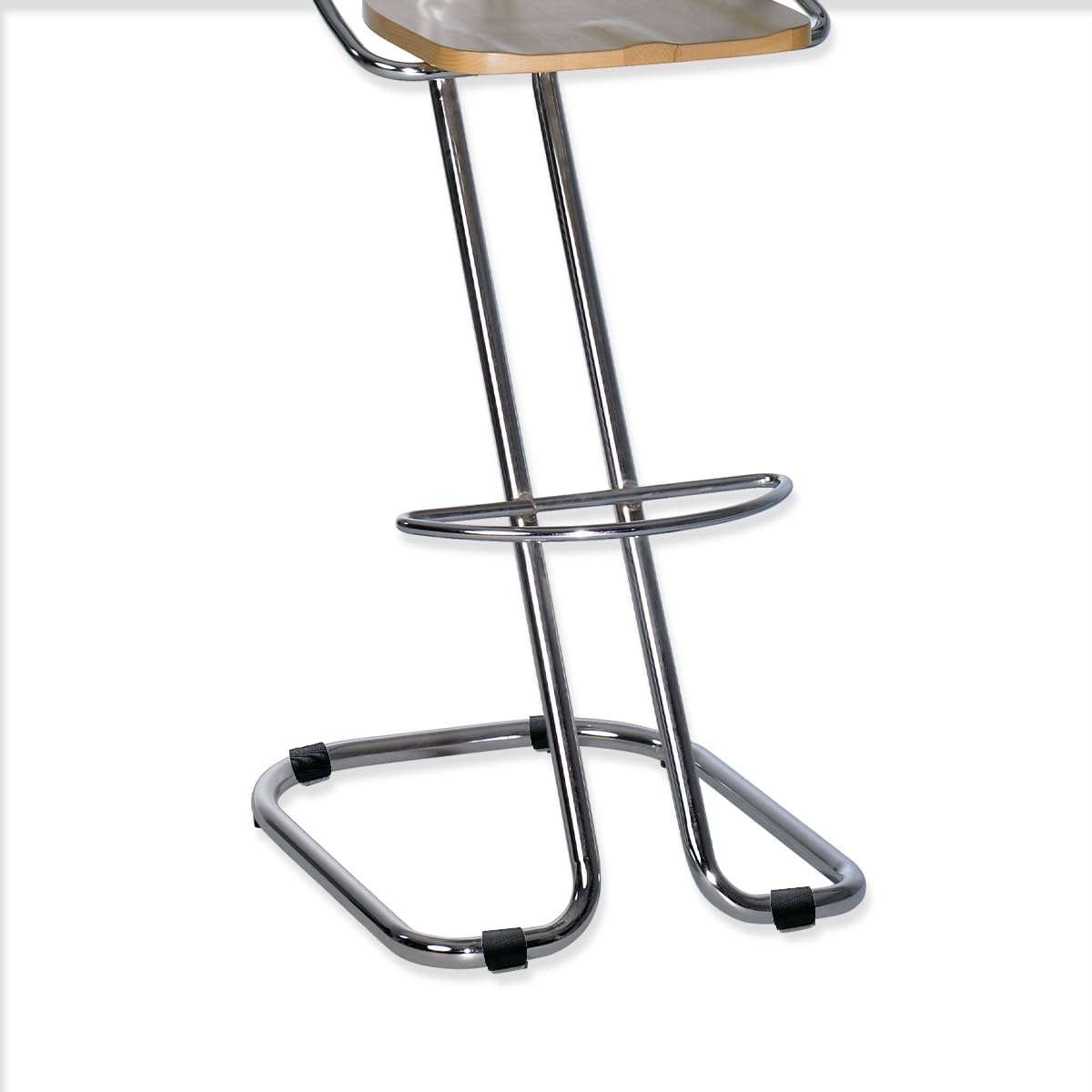 WELANE Chair Foot Pads, 12 PCS Felt Furniture Pads with Hook and Loop Fasteners for Protecting Floor (3 X 14.5Cm/1.18 X 5.7In) image number 6