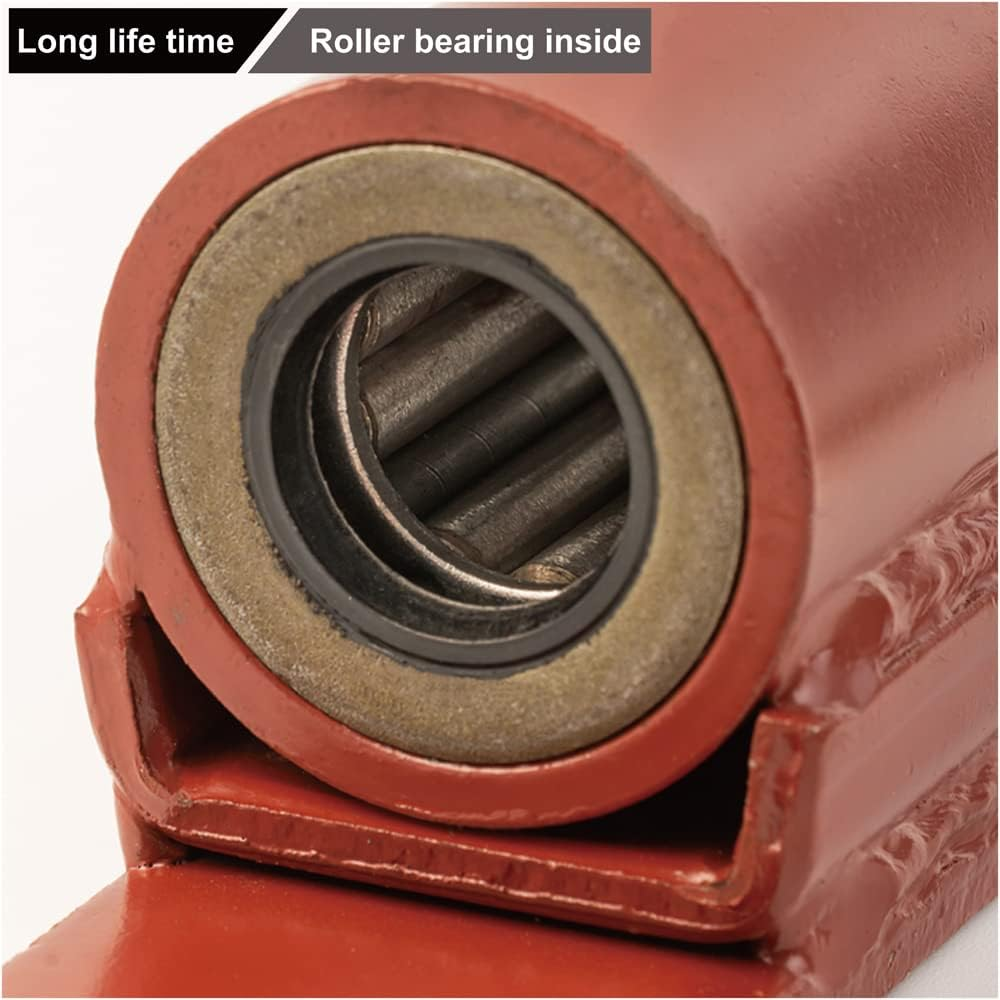 Gudwells Heavy Duty 7" Bolt onto the Gate Bolt onto the Post Gate Hinges with Needle Roller Bearing for Driveway Vehicular Pedestrian Gates, 2150P Lubricable Gate Hinge(Sold as a Pair) image number 3