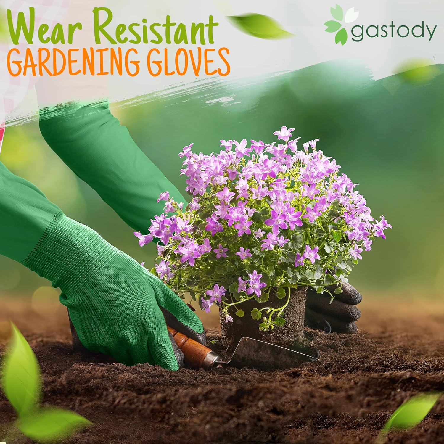 Long Sleeve Gardening Gloves for Women & Men - Long Cuff Garden Gloves, Multipurpose Heavy Duty Outdoor and Indoor image number 2