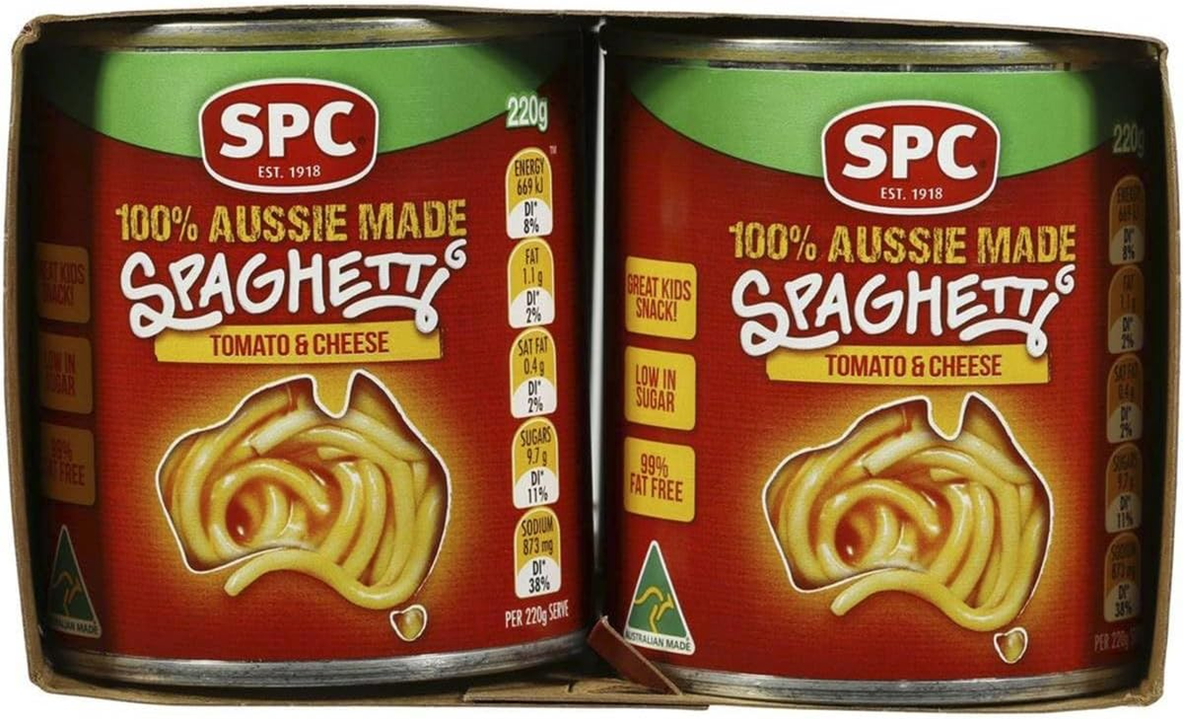 SPC Spaghetti Tomato and Cheese Pasta 220 G (Pack of 4) image number 2