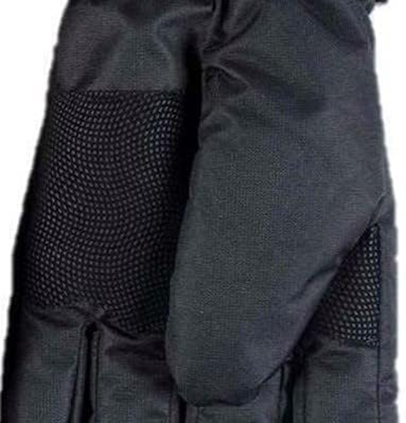 Heat Holders | Men'S Waterproof Performance Ski Gloves | Dual Insulated, Windproof & Adjustable Fit | Warmth for Skiing & Winter Sports | Black | Men'S Sizes image number 5