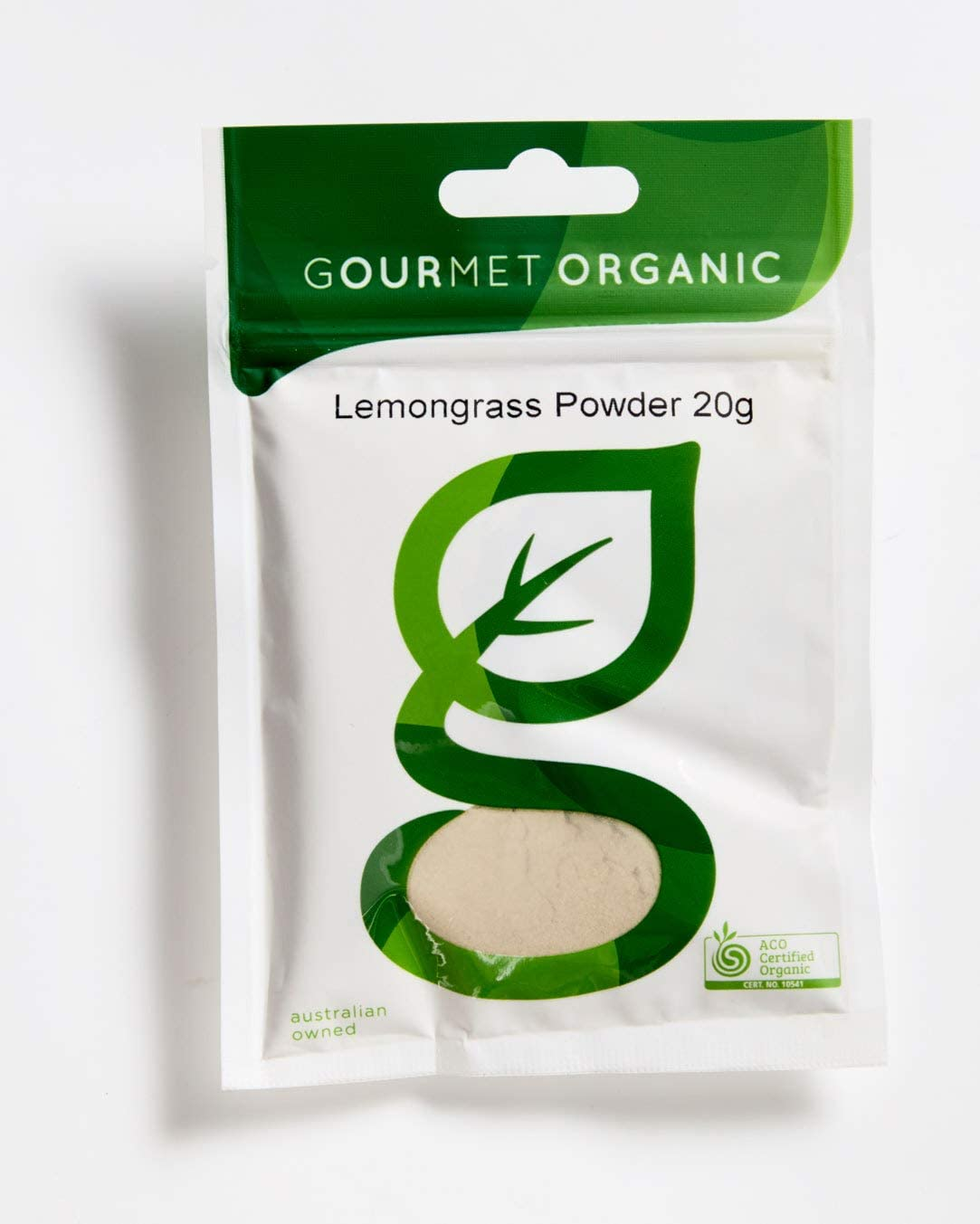 Gourmet Organic Herbs Lemongrass Powder Sachet, 20 G