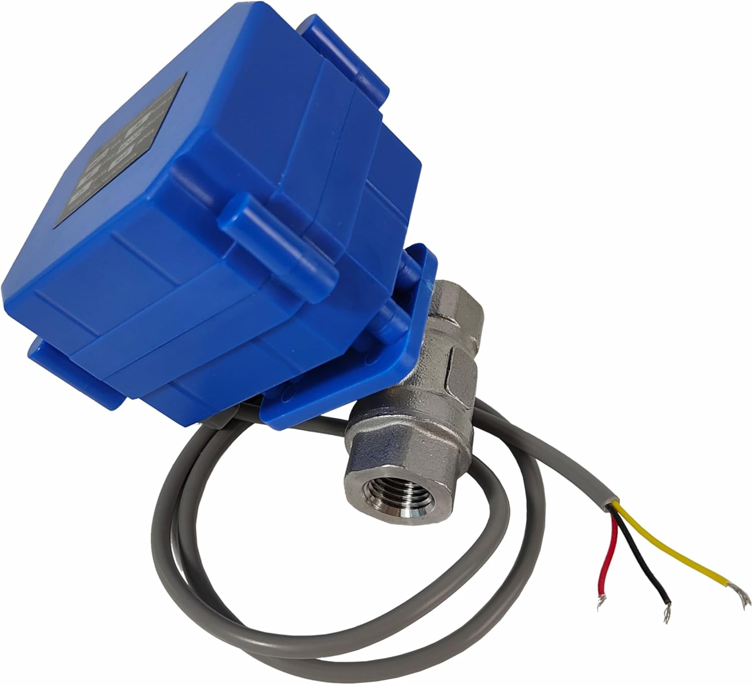 HFS(R) Motorized Ball Valve Electrical - 1/4" NPT with 8Mm Full Port, 3 Wire 2 Control, Stainless Steel 304, 9-24V AC/DC for Fluid Control image number 4