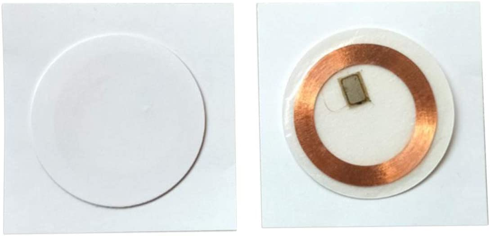 125KHZ EM4100 RFID Soft Paper Sticker Dia 30Mm Read Only (Pack of 10)