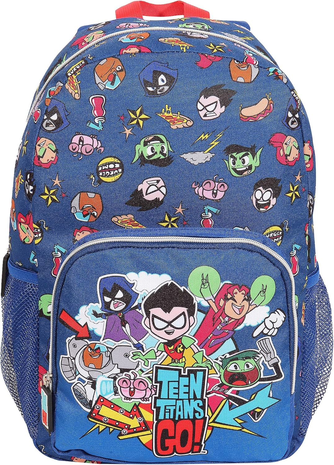 DC Teen Titans Go Characters Backpack, Kids, One Size, Multicoloured, Official Merchandise, Multicoloured, One Size image number 2