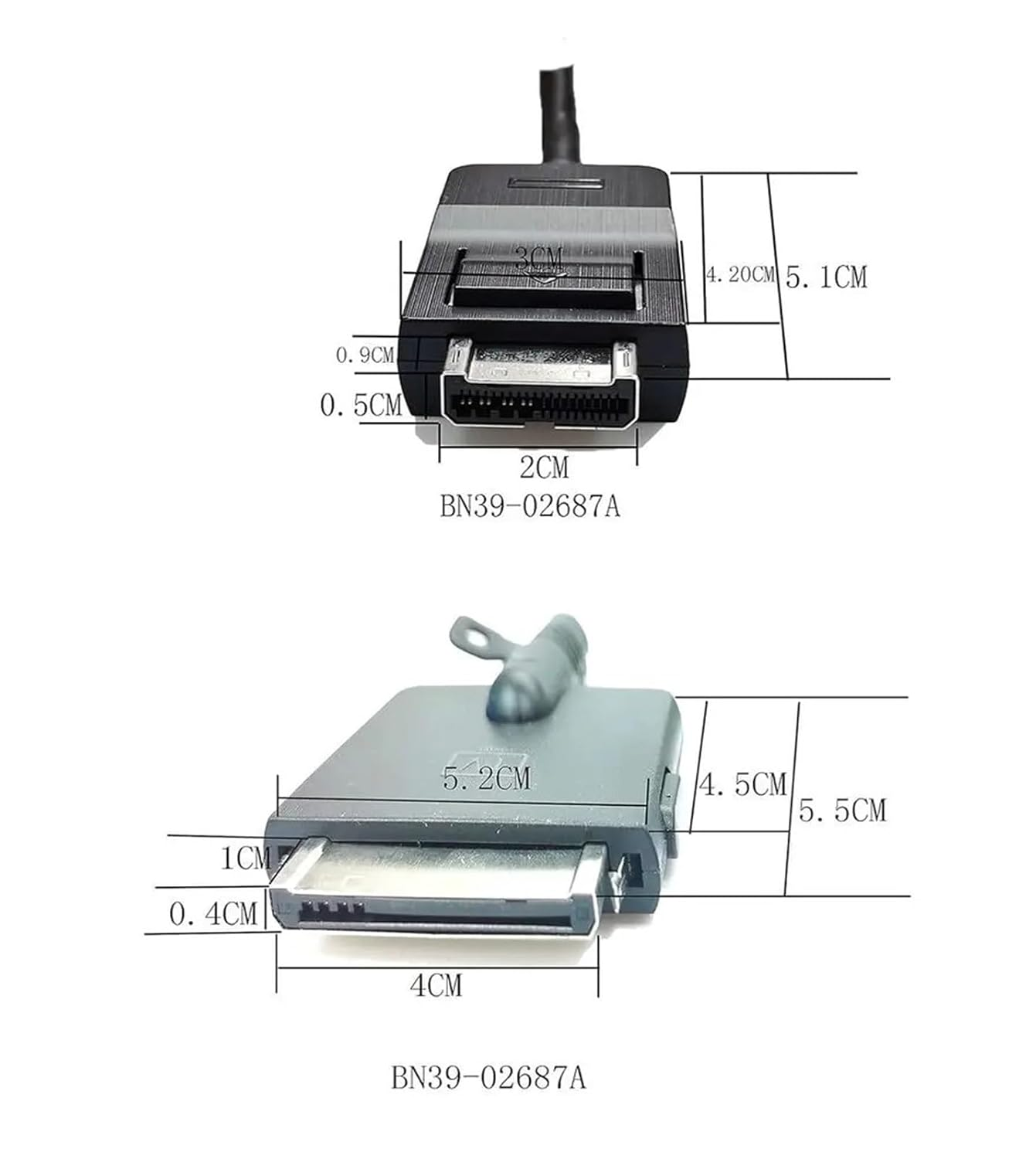 30Cm One Connect Cable Accessories Bn39-02687A，Compatible for Neo QLED 8K Smart TV QN85QN900AFXZA QN65QN900AFXZA image number 1