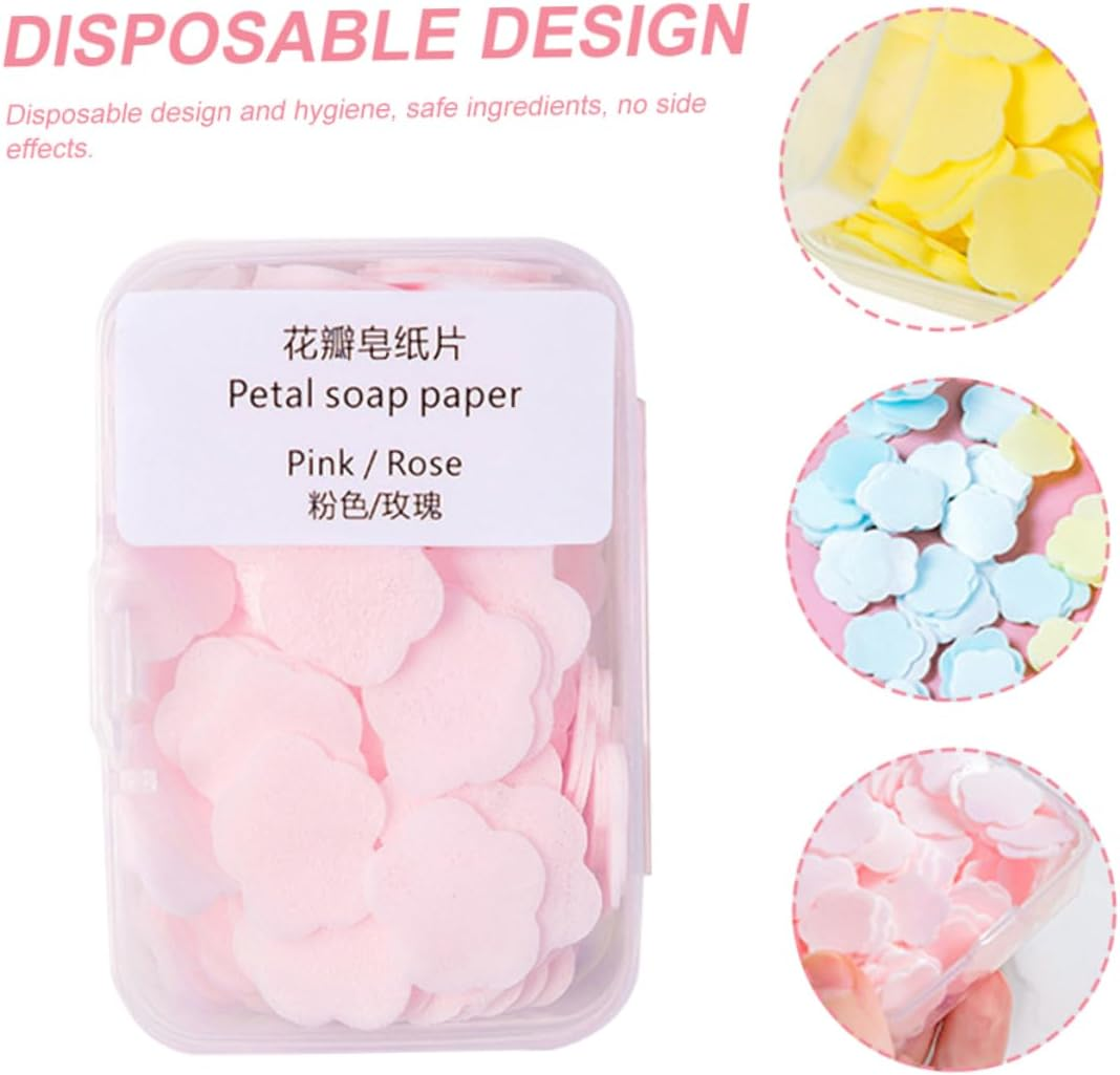 SUPVOX Portable Handwashing Soap Travel-Friendly Soap Flakes for Outdoors Camping and Hiking Skin Safe and Refreshing image number 6