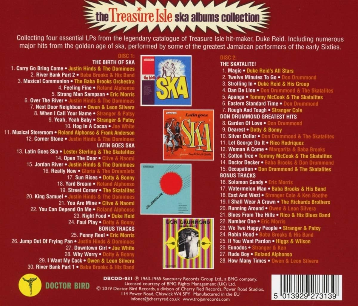 The Treasure Isle Ska Albums Collection
