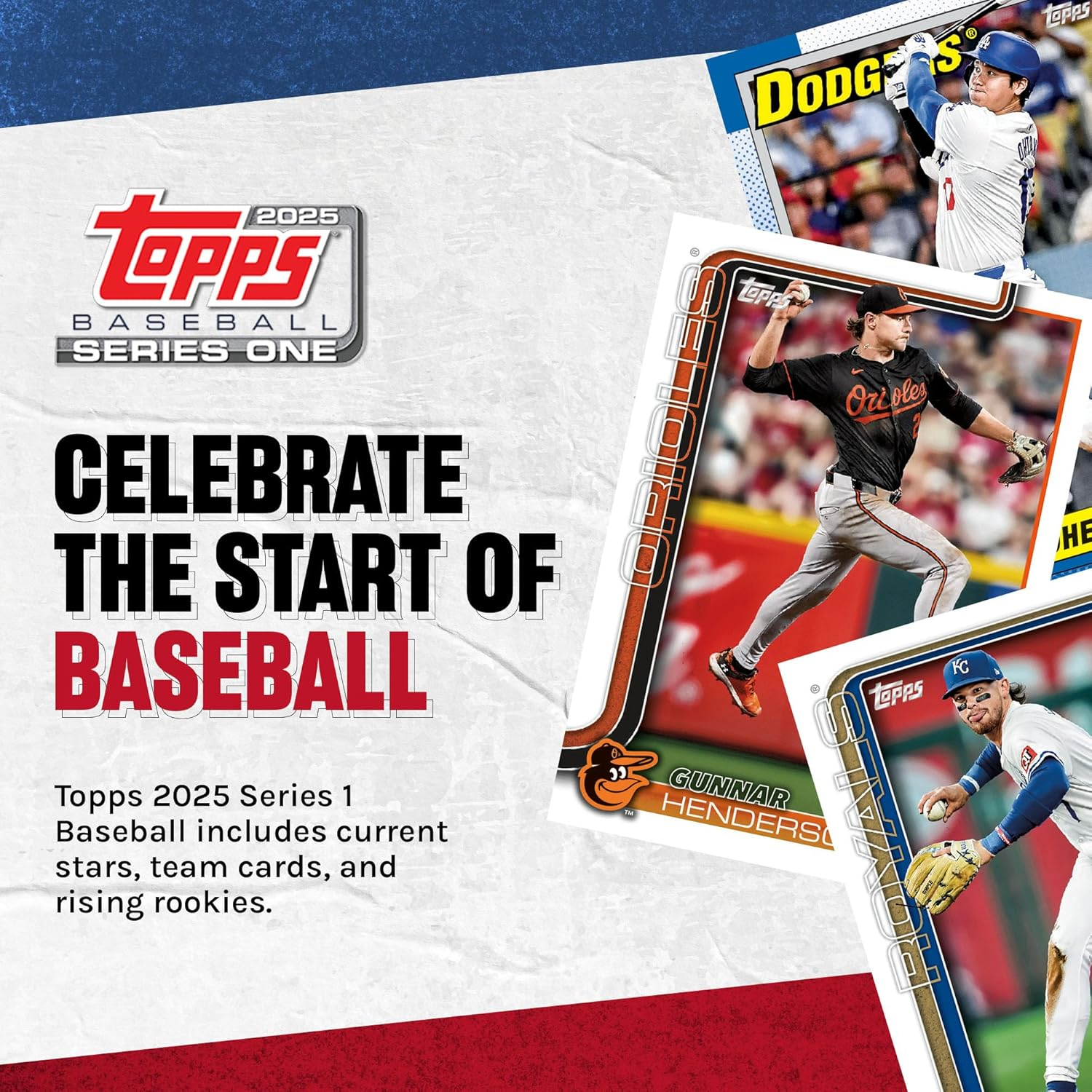 2025 Topps Series 1 Baseball - Factory Sealed - Mega Box image number 6