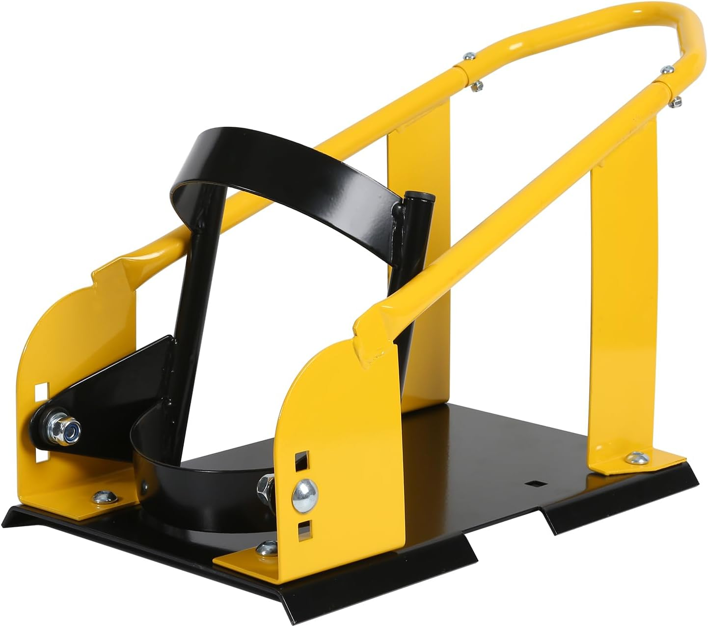 Maxxhaul 70271 Adjustable Motorcycle Wheel Chock Stand Heavy Duty 1800Lb Weight Capacity