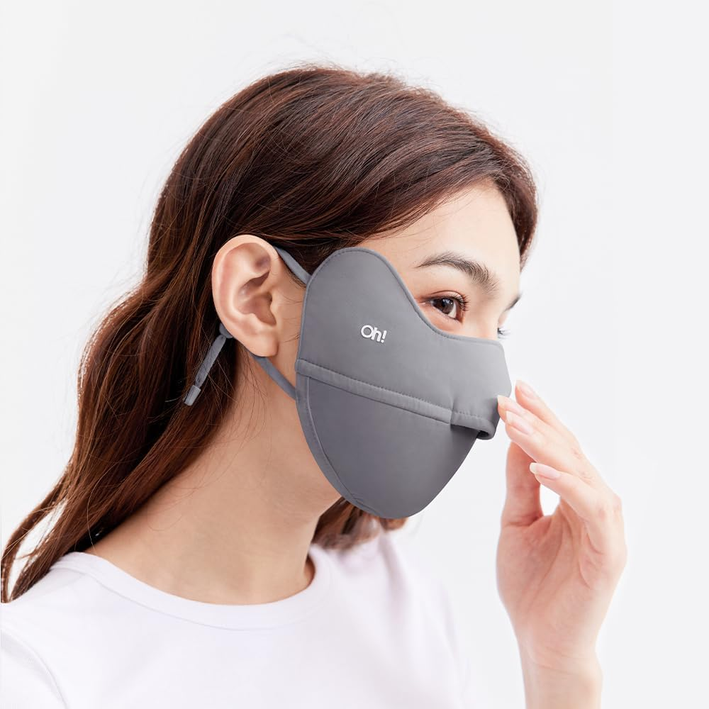 UPF50+ Cooling Upgrade Sun Protection UPF 50+ Face Covers Balaclava Breathable Neck Gaiters for Women and Men image number 1