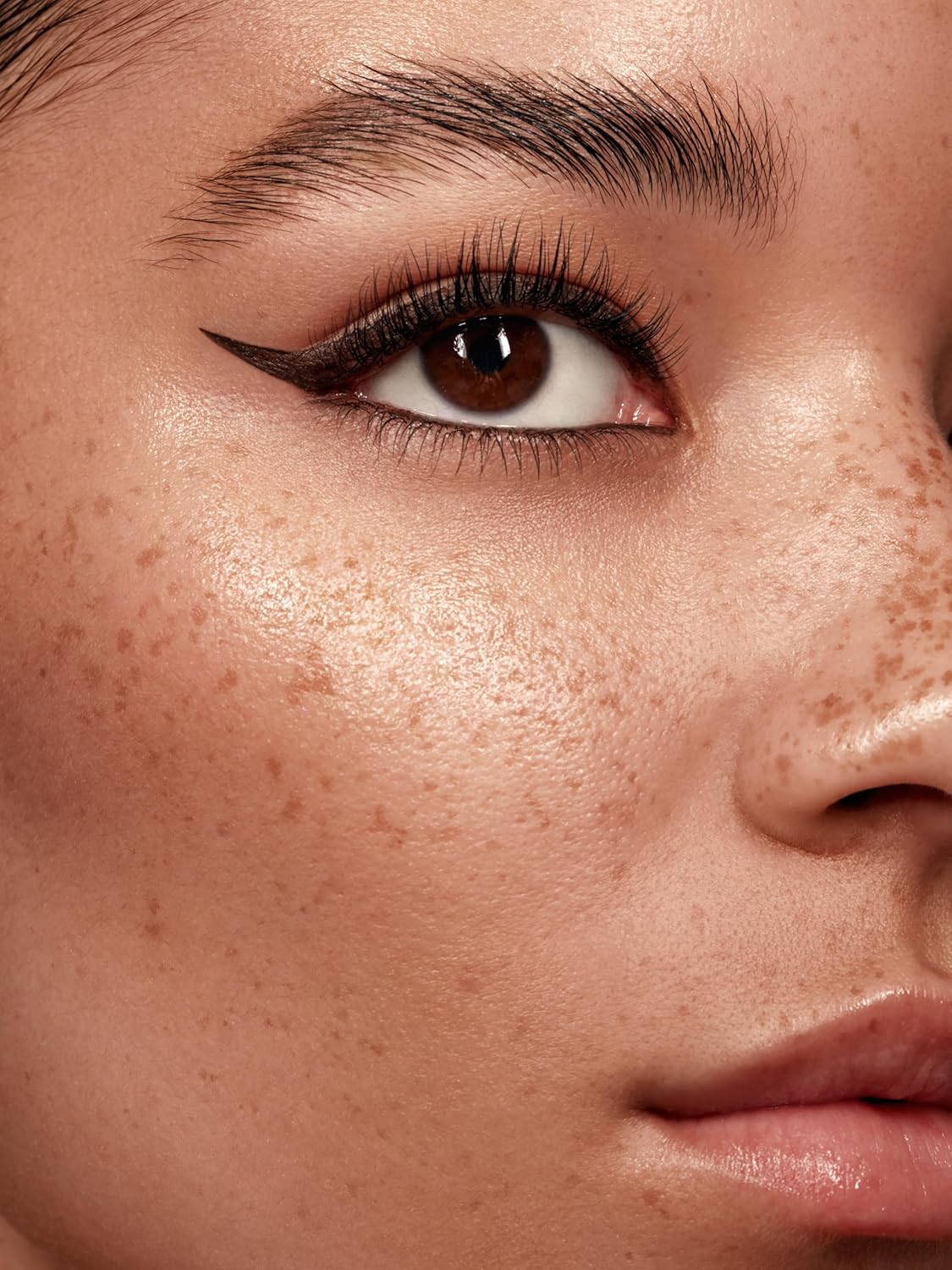 SHEGLAM On-Line Creamy Eyeliner Waterproof Matte Gel Eyeliner Pencil Smudge-Proof Long Lasting Nourishing Eyeliner with Botanicals Sodium Hyaluronate-Brown image number 1