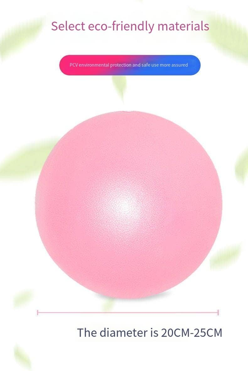 Small Exercise Ball - 9 Inch Mini Pilates Ball for Yoga, Core Training, Physical Therapy, and Fitness image number 2