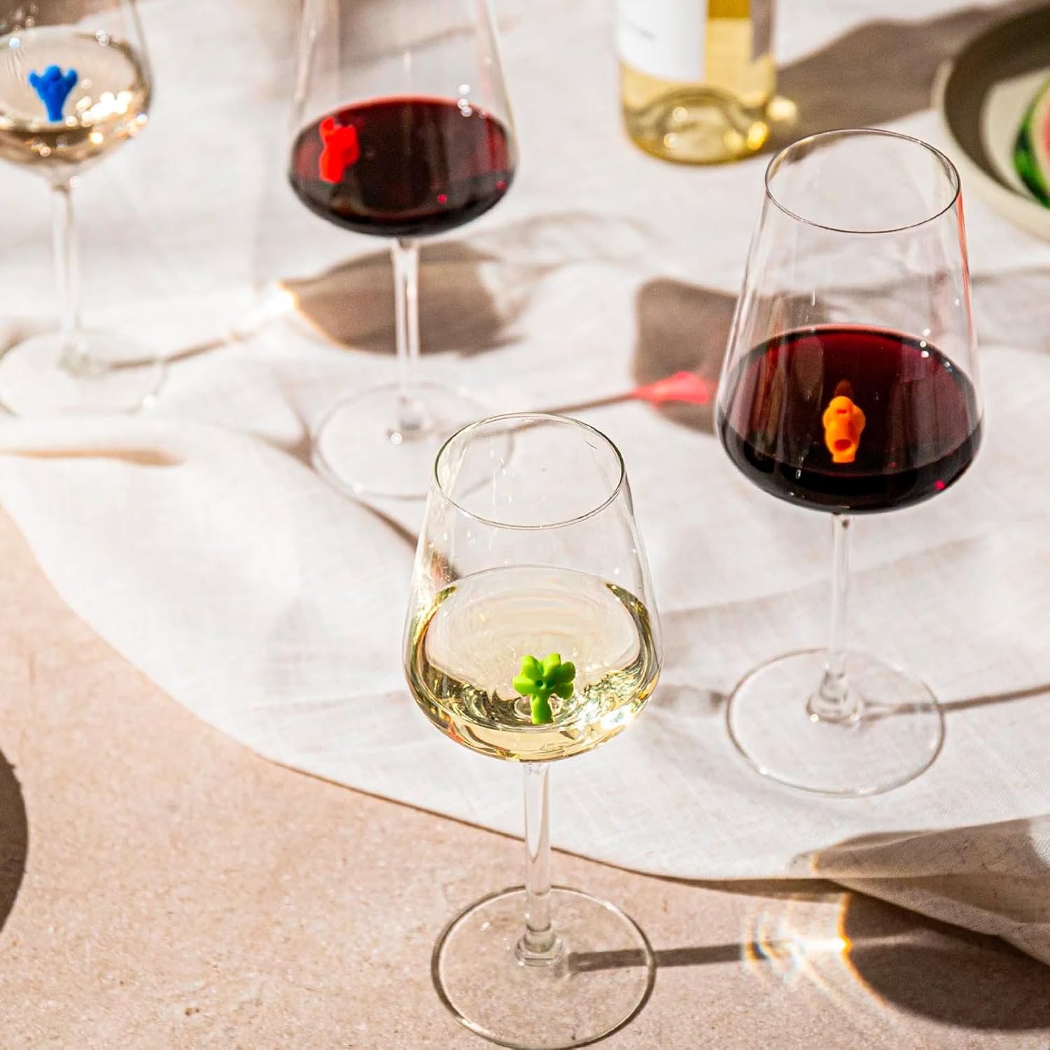 Vacu Vin Party People Glass Markers - Set of 12 image number 3