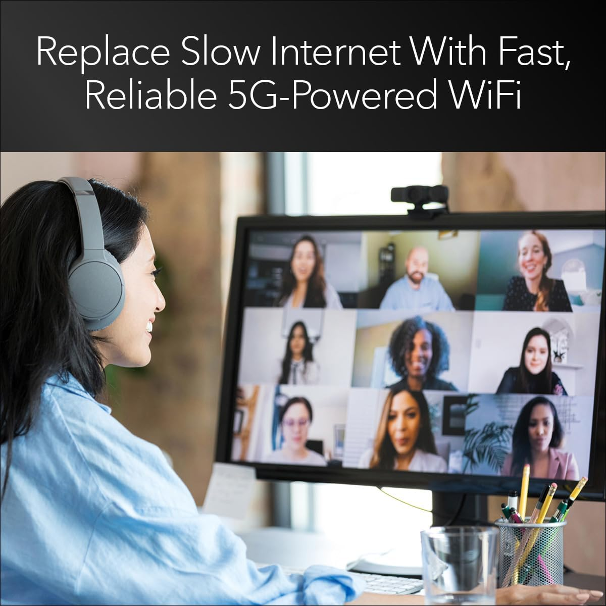 NETGEAR Nighthawk M6 Pro Mobile Hotspot 5G Mmwave, 8Gbps, Unlocked, Telstra, Optus, Vodafone, International Roaming 125 Countries, Wifi 6E, Portable Device for Travel, Modem Wireless Router (MR6550) image number 5